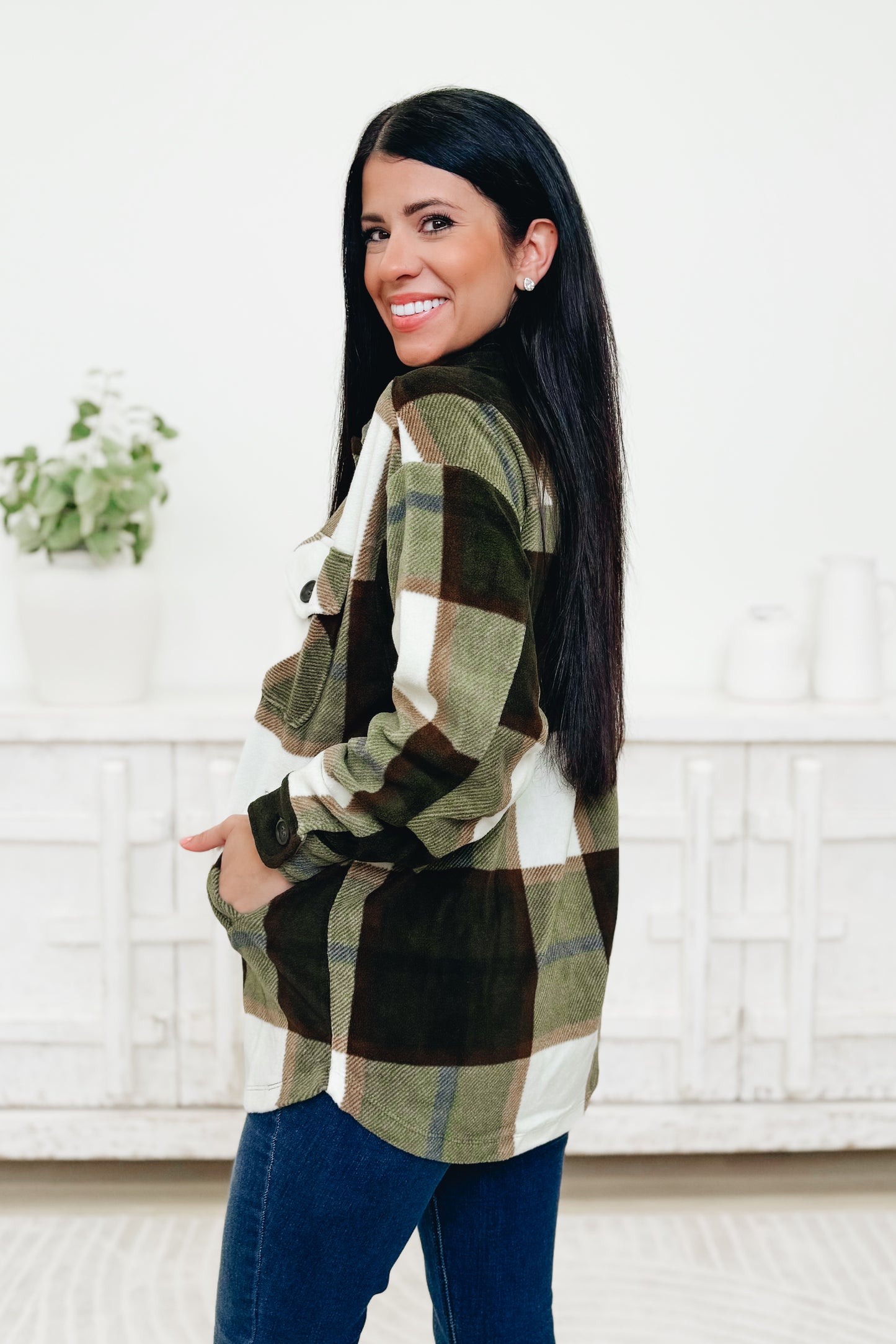 Nothing But The Best Fleece Shacket - 5 Colors!