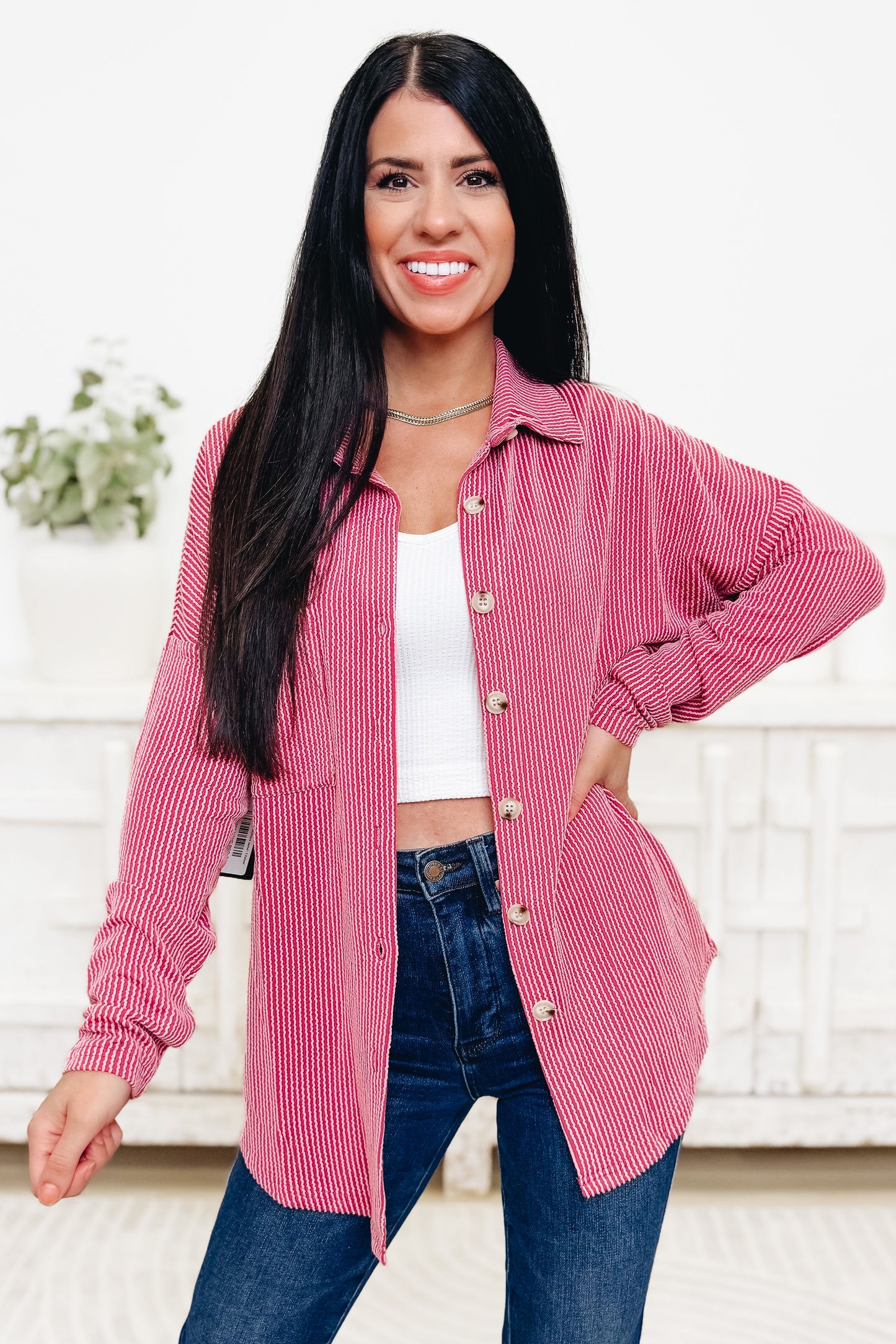 Electric Embrace Boyfriend Jacket - 3 Colors!