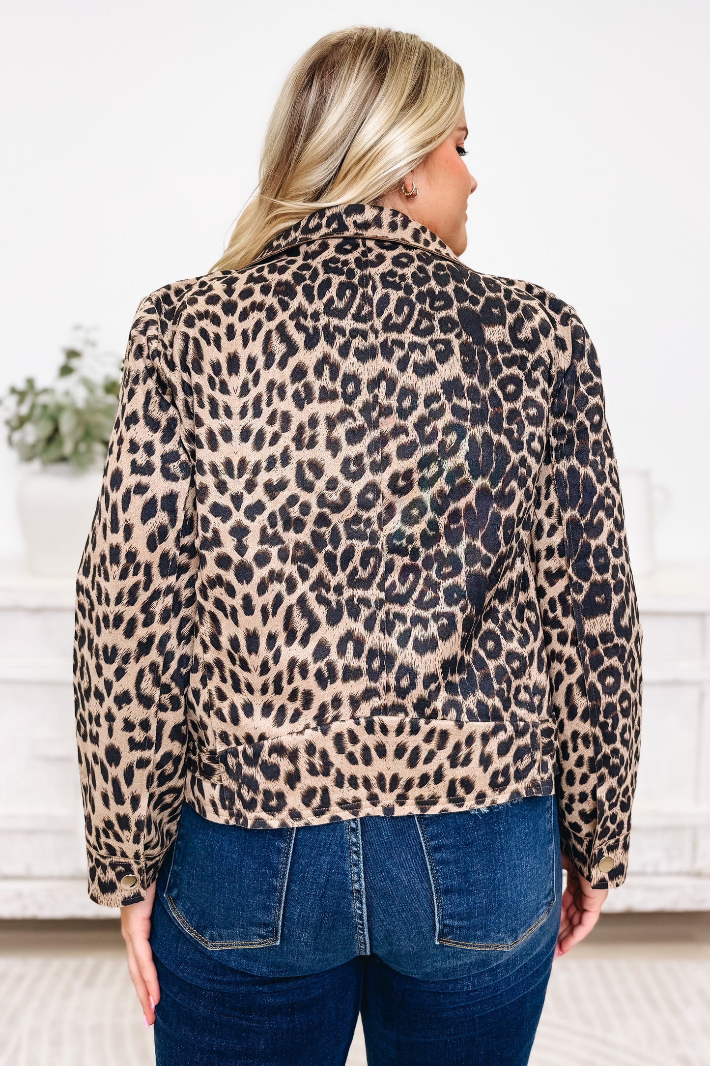 BAR Run Wild Leopard Moto Jacket