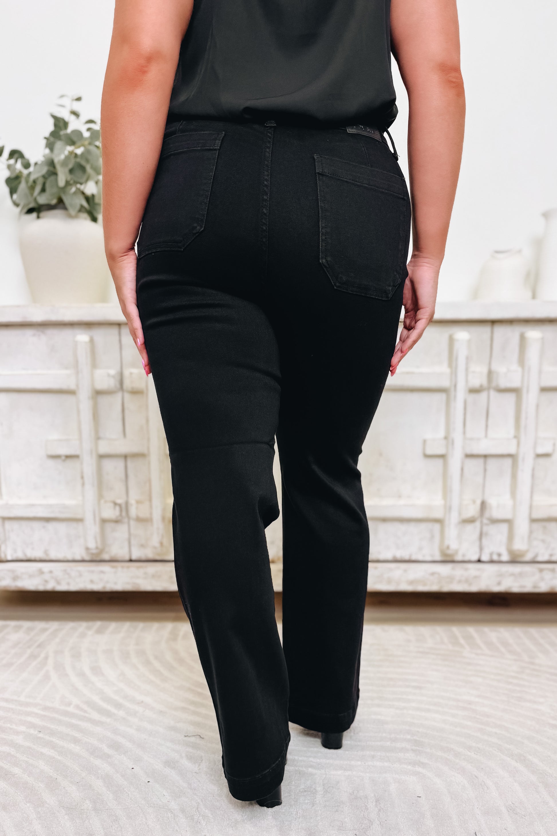 Speechless By Judy Blue - High Rise Straight Jeans