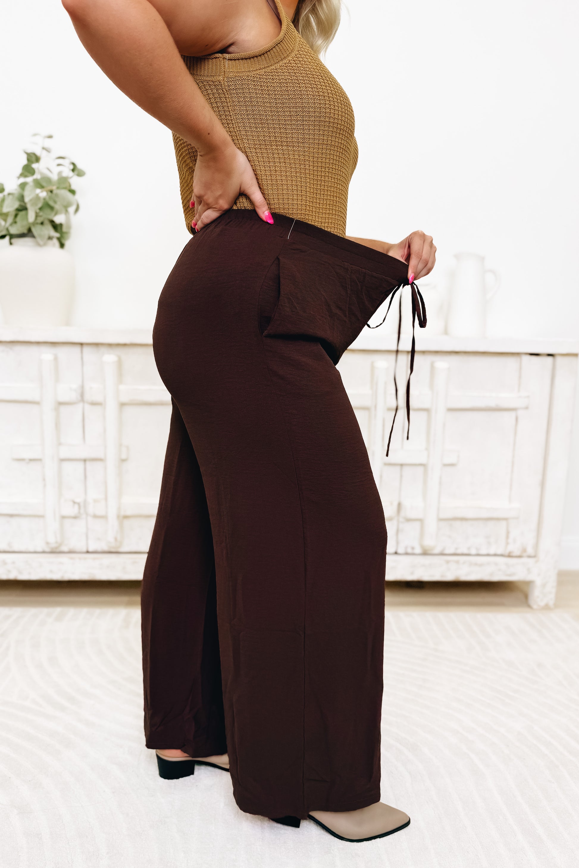 Coastal Rise Wide Leg Pants - 3 Colors!