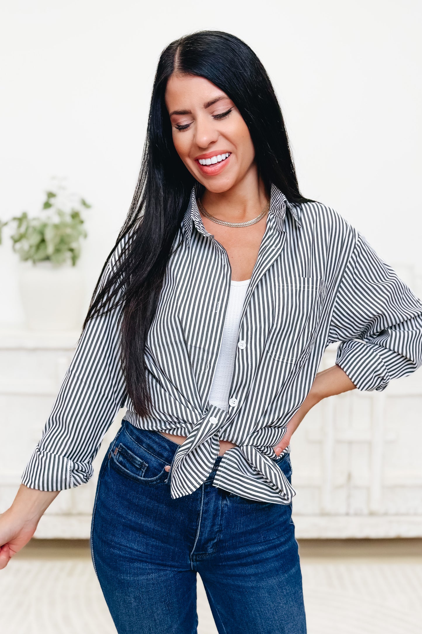 Pressed & Perfect Button Down Top - 3 Colors!
