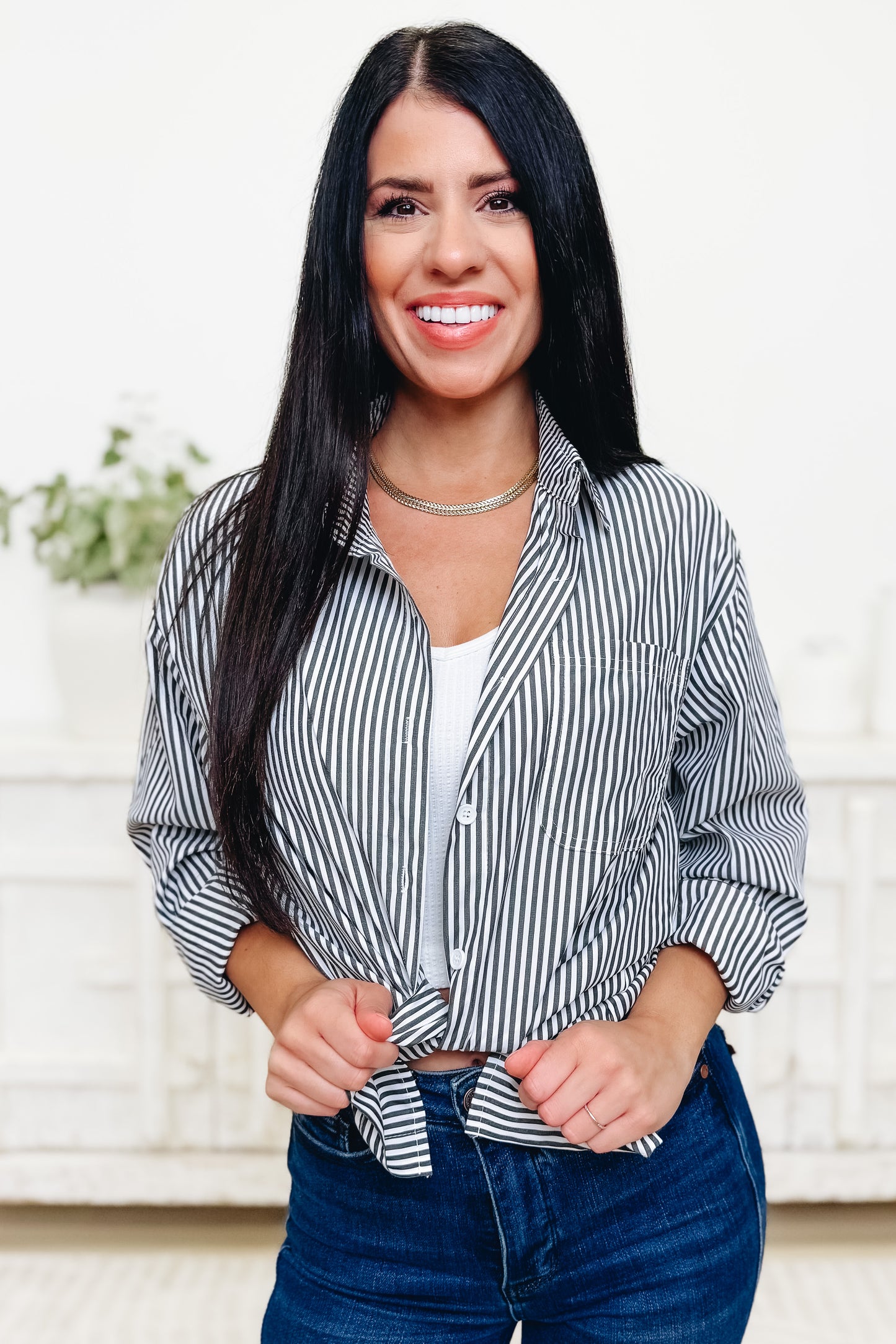Pressed & Perfect Button Down Top - 3 Colors!