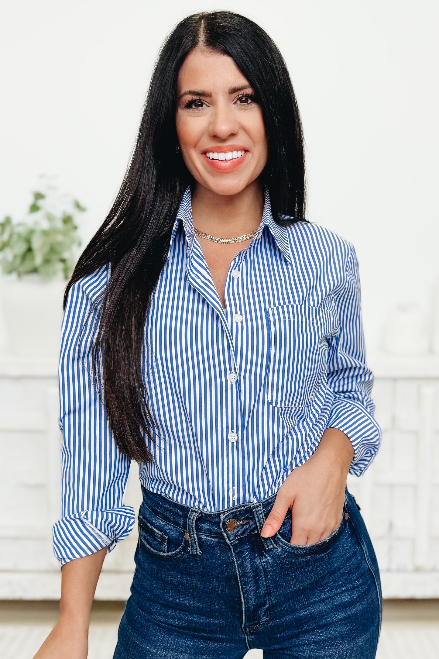 Pressed & Perfect Button Down Top - 3 Colors!