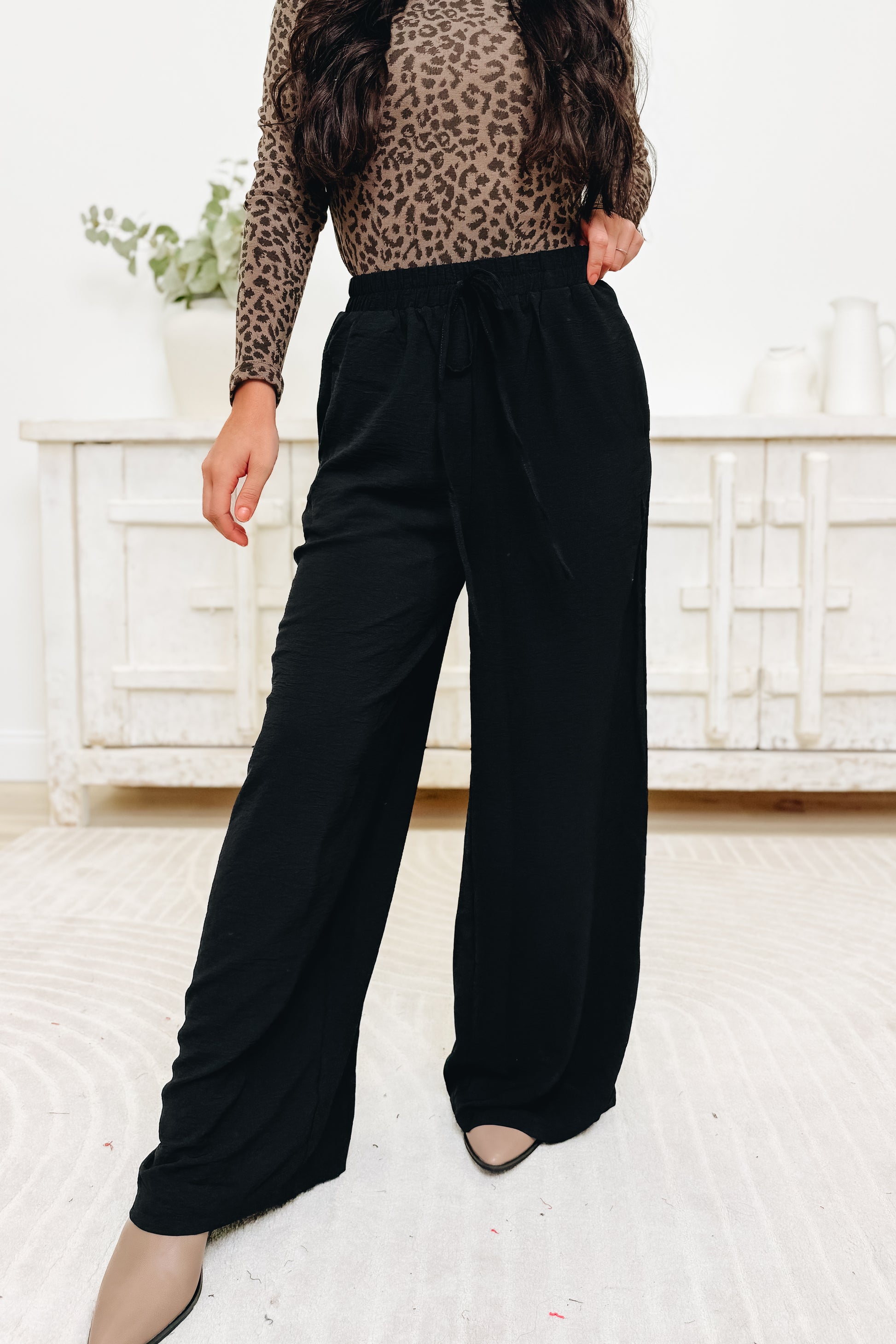 Coastal Rise Wide Leg Pants - 3 Colors!