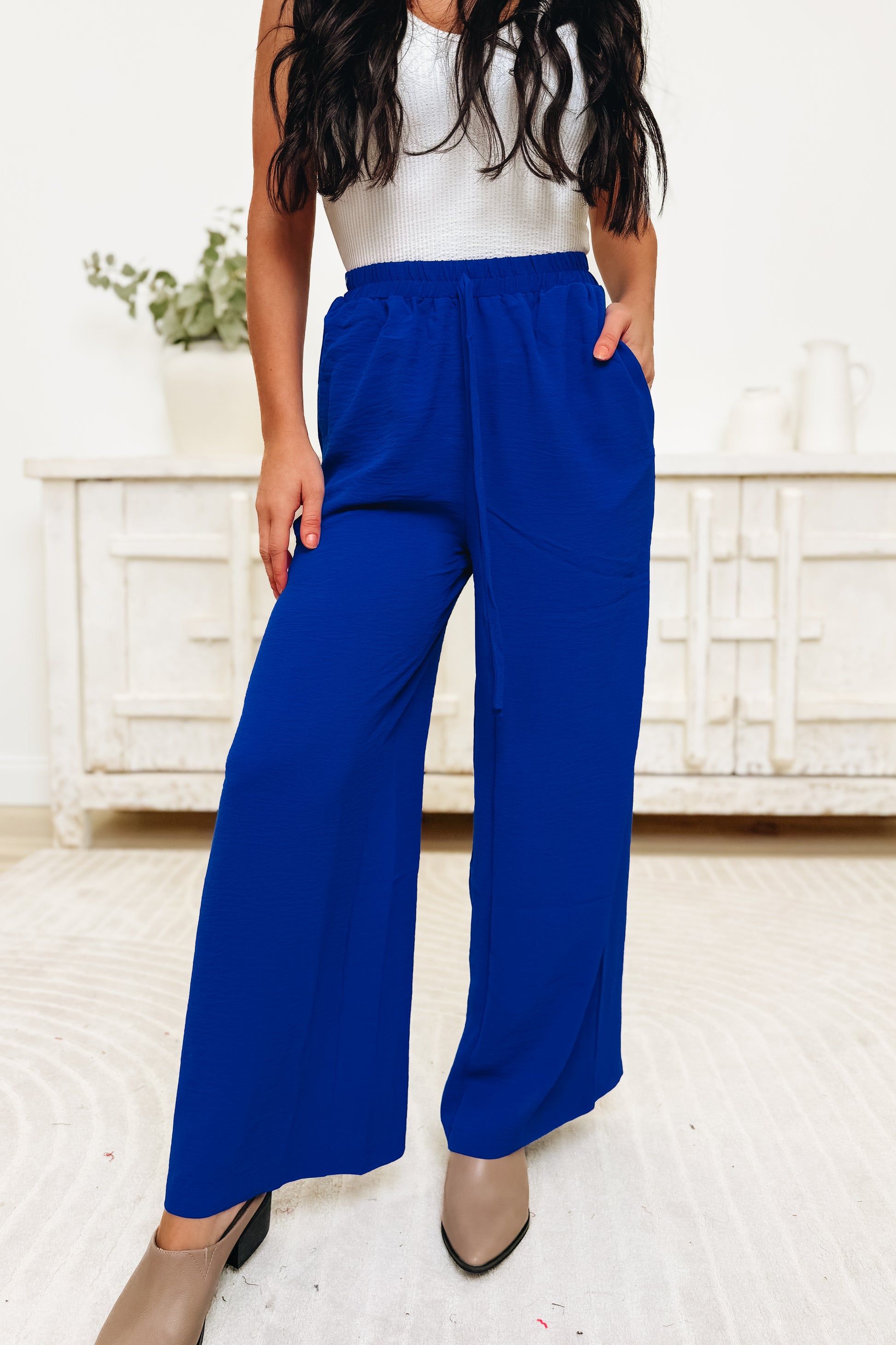 Coastal Rise Wide Leg Pants - 3 Colors!