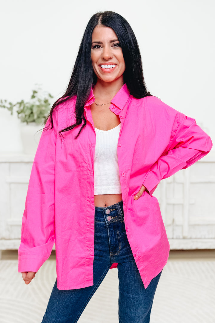 Slay Life Button Down Top - 3 Colors!