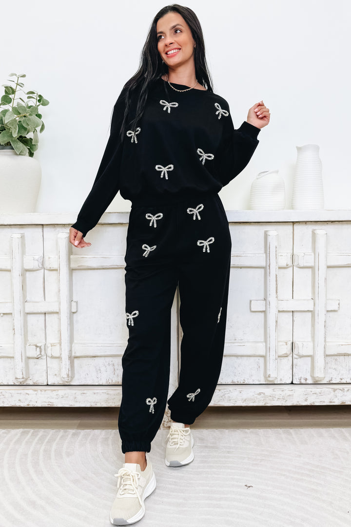 All Tied Up Pants Set- 3 Colors!