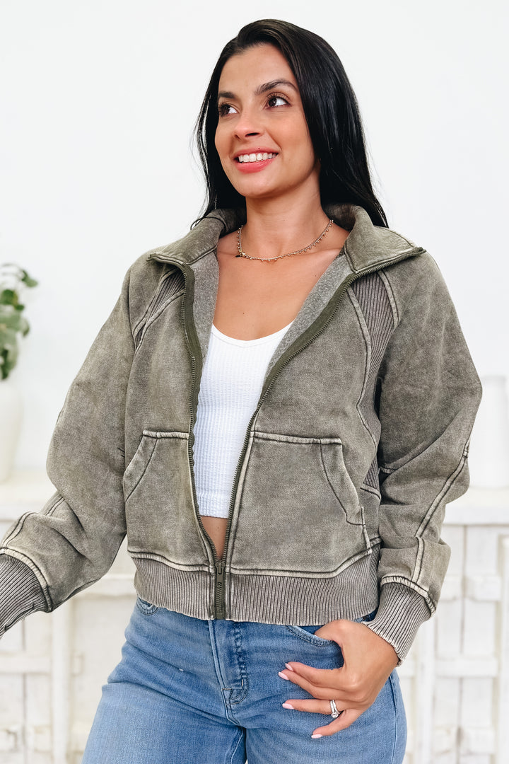 The Lou Zip Up Sweatshirt - 11 Colors!