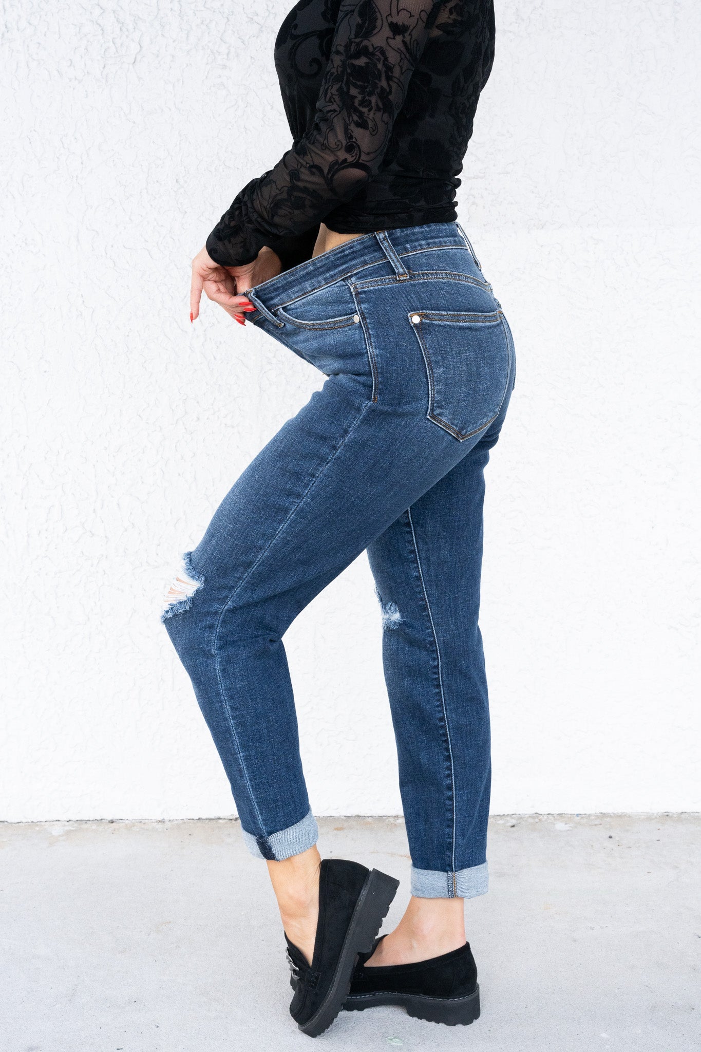 Judy Blue The Morgan Mid Rise Slim Fit Jeans