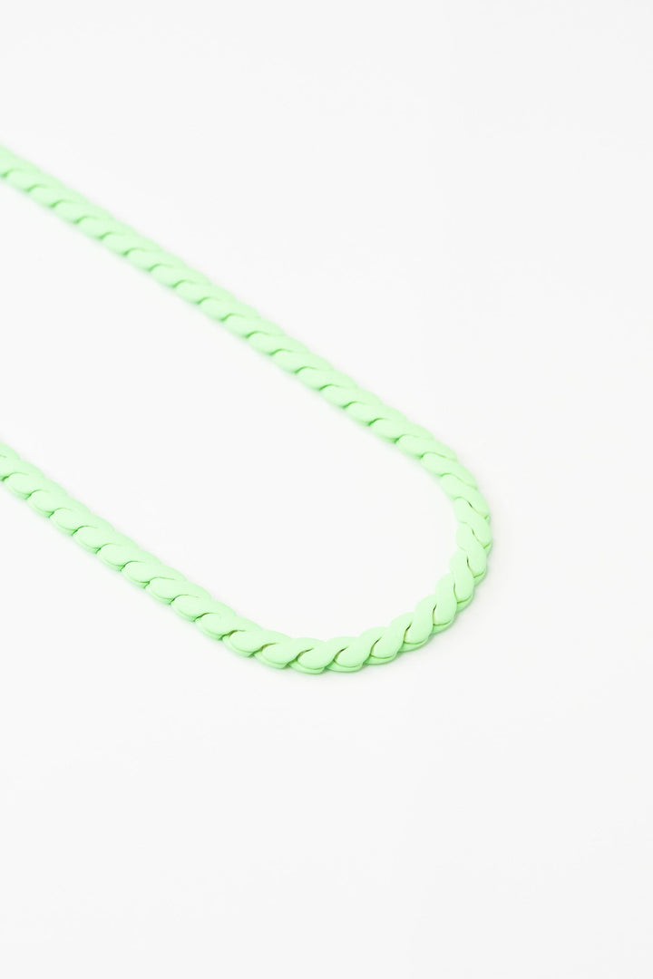Always More Necklace - Matte Key Lime