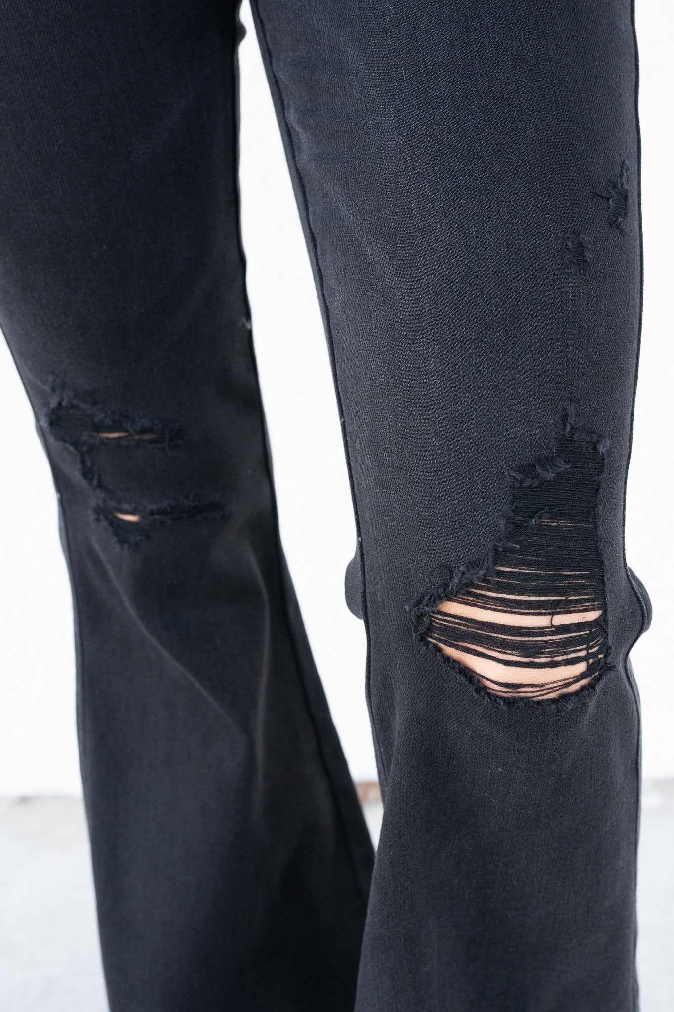 Judy Blue Pretty Little Poison High Rise Tummy Control Destroy Flare Jeans