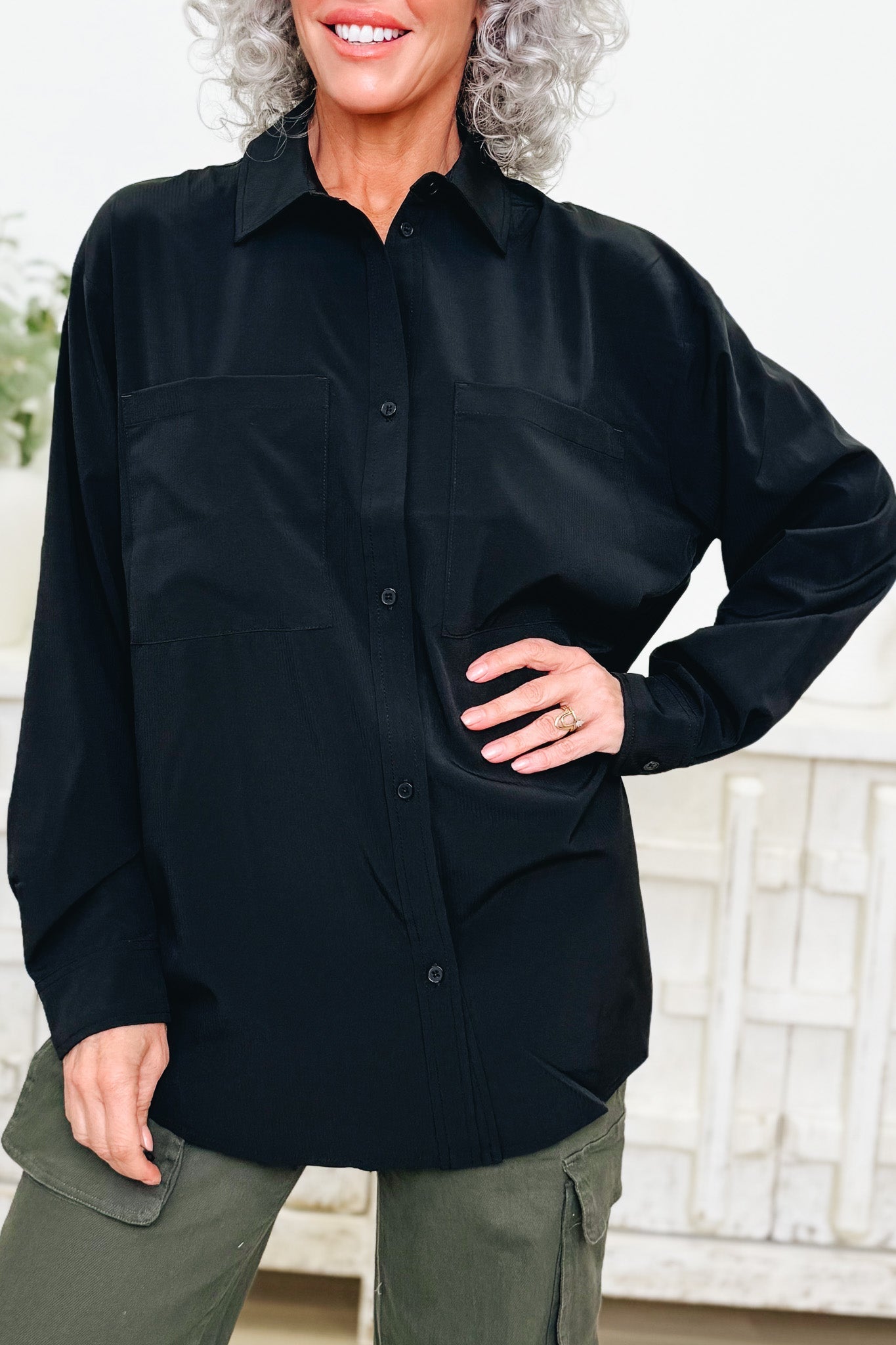 Business Savy Top - 2 Colors!