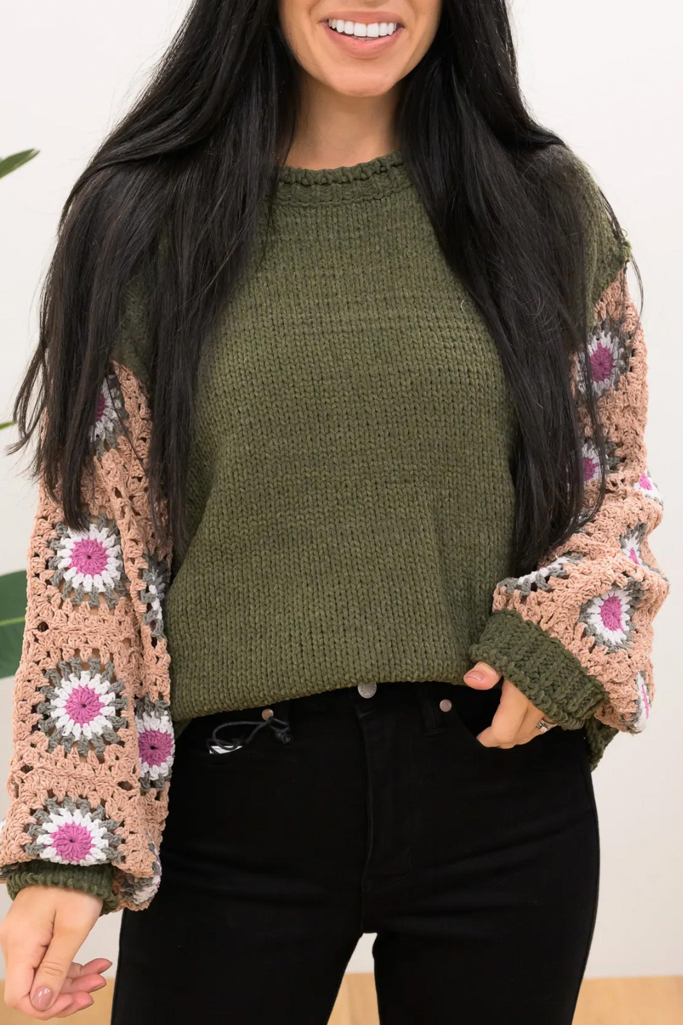 Dried Sunflower Sweater Top - 6 Colors!