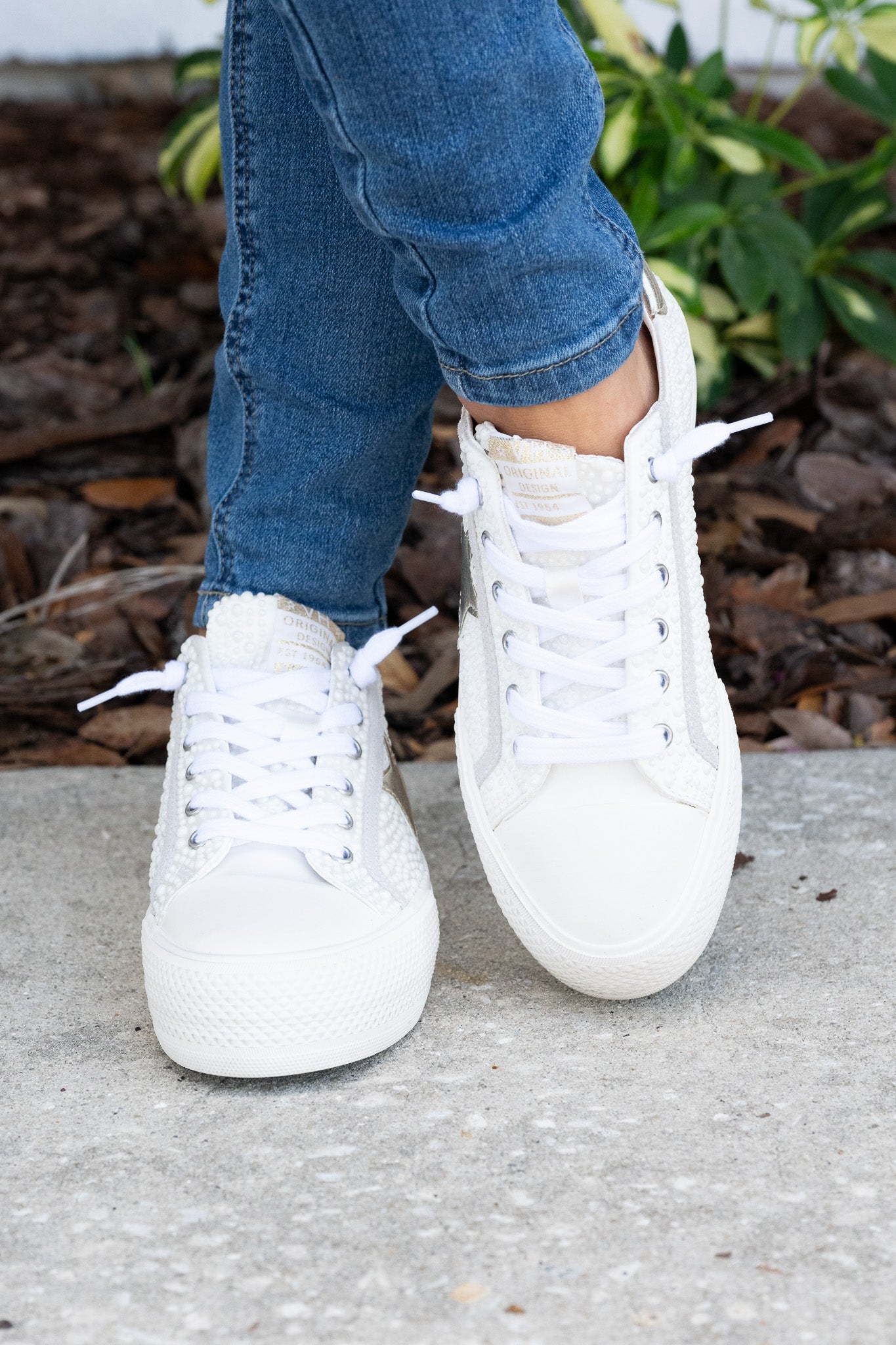Vintage Havana Amaze Platform Sneakers - Pearl Multi