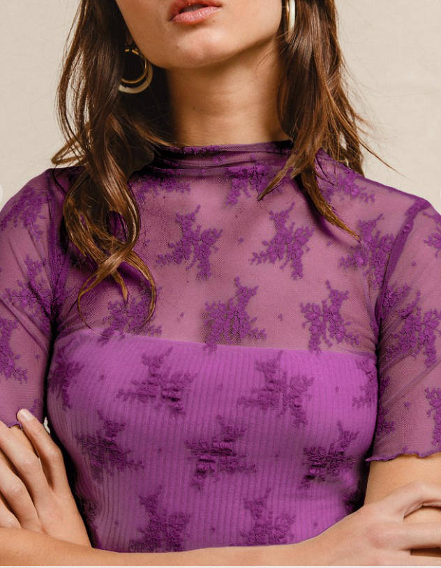 Sugar Sugar Lace Top - 6 Colors!