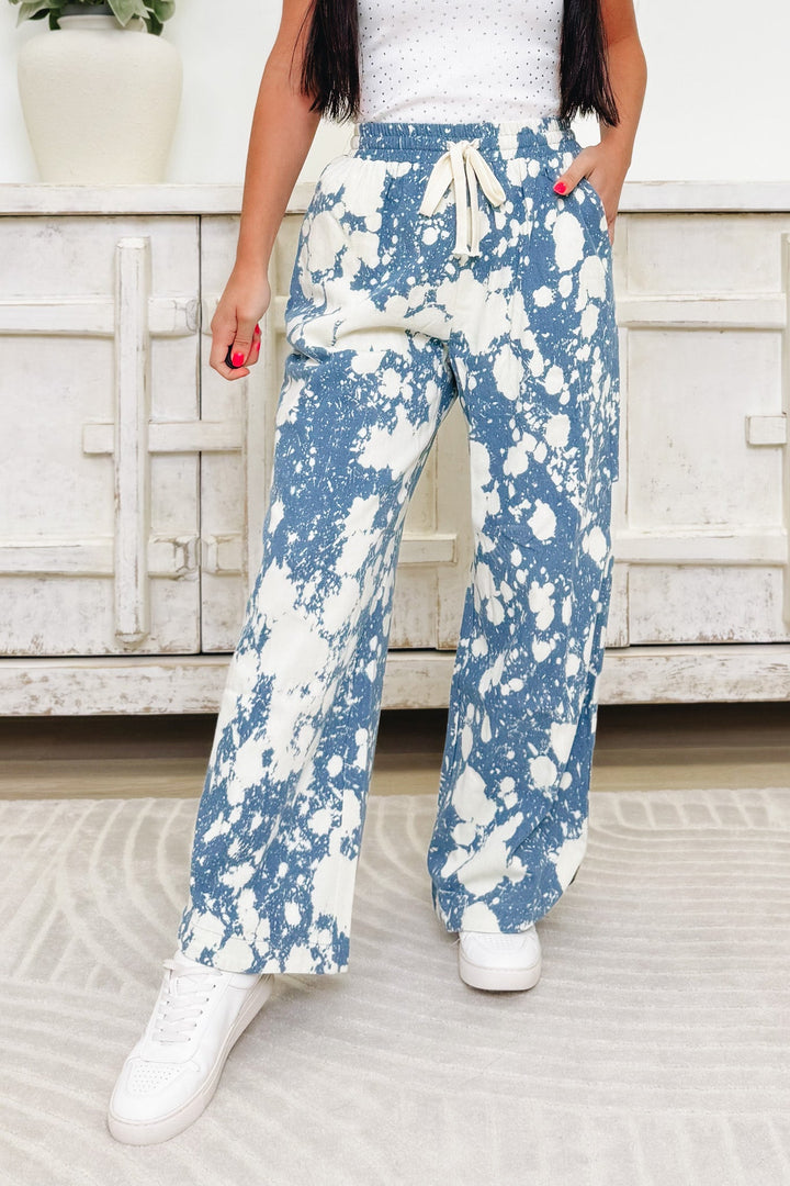 Spotted In The Crowd Pants - Denim