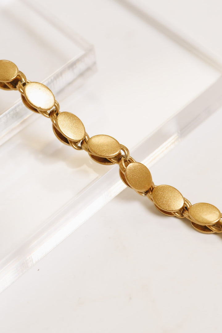 Penelope Bracelet - Metallic Champagne