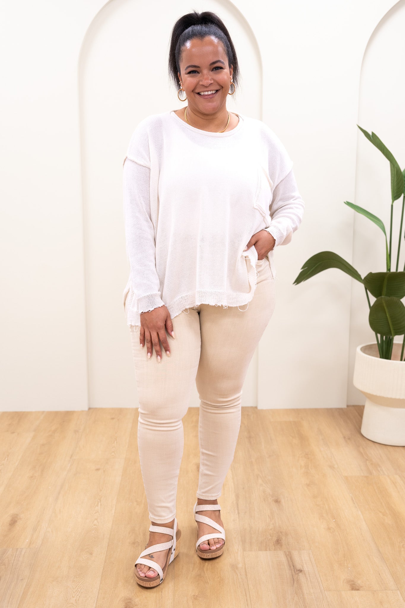 Judy Blue Cool Whip High Rise Garment Dyed Tummy Control Skinny Jeans