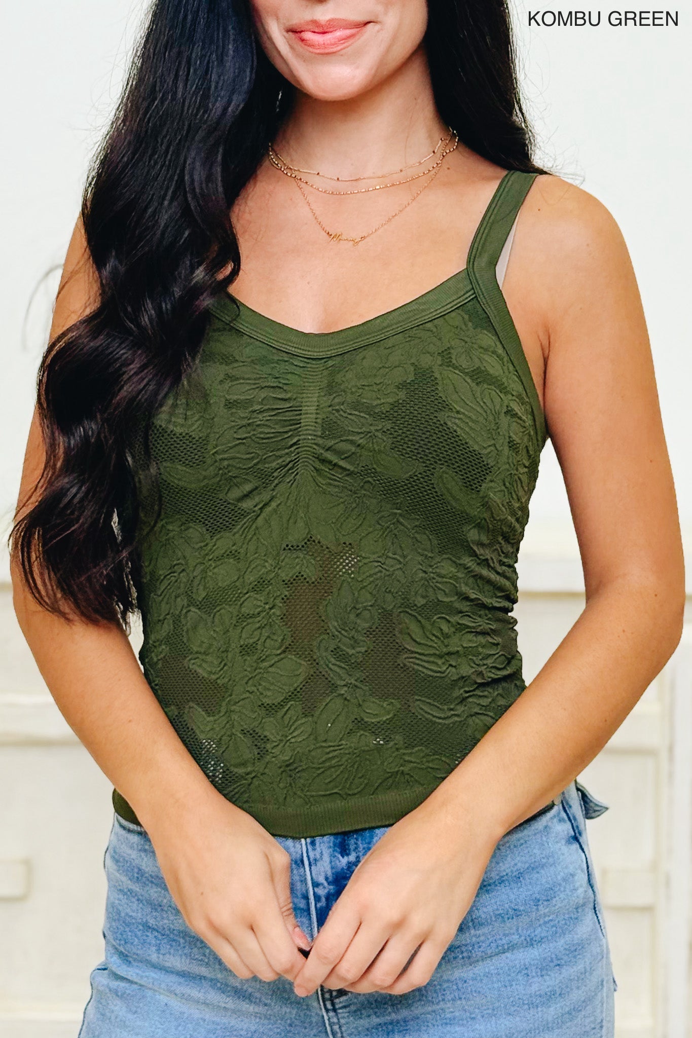 Space & Lace Tank Top - 14 Colors!