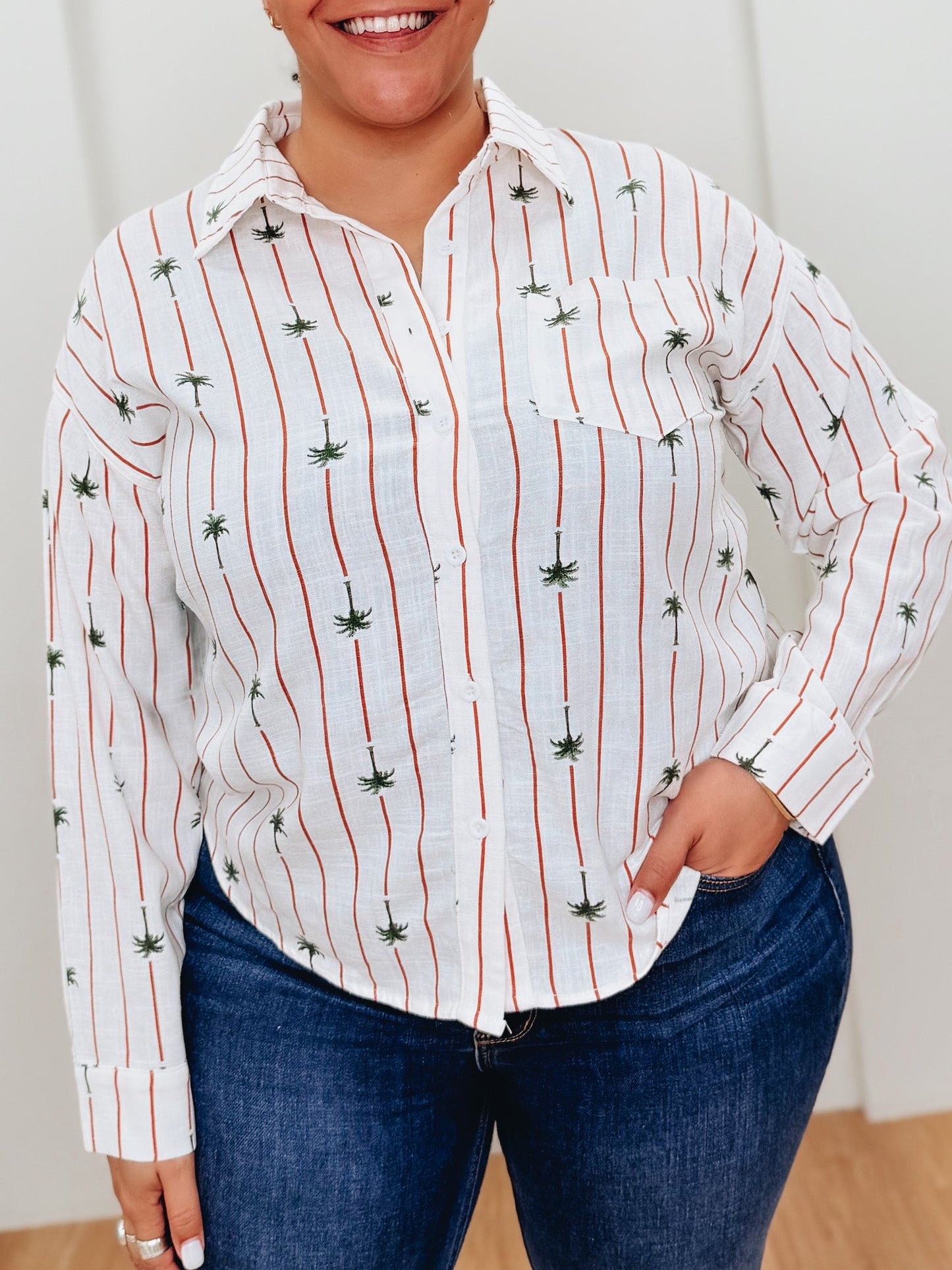 Instantly Know Button Down Top