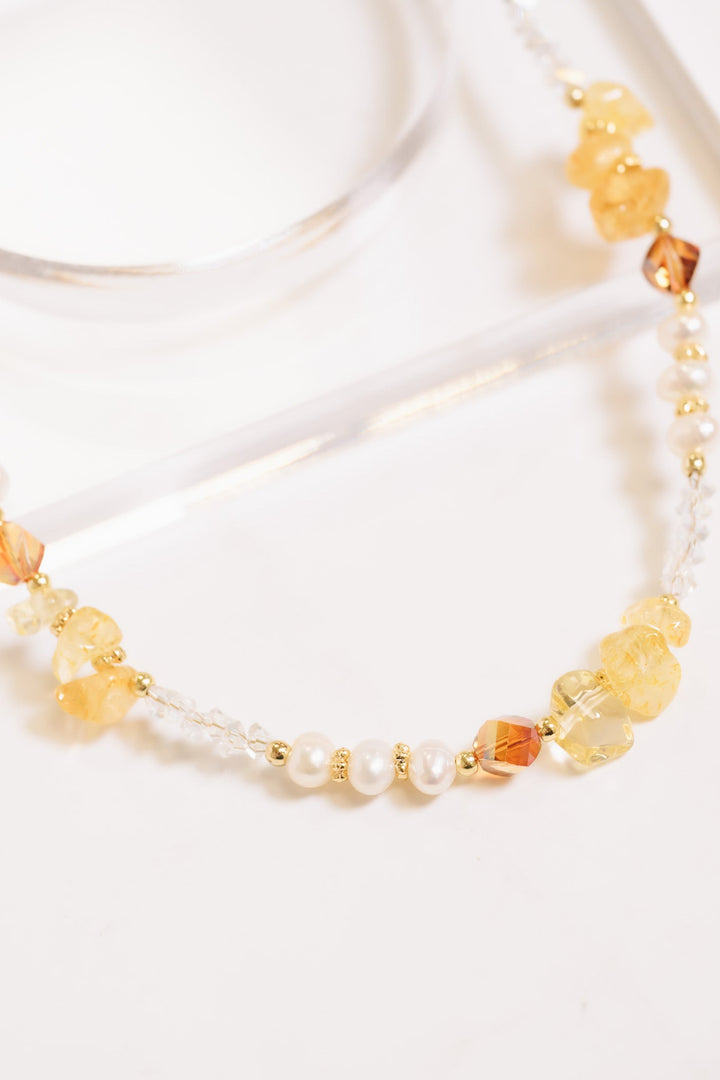 Jungle Spirit Necklace - Amber