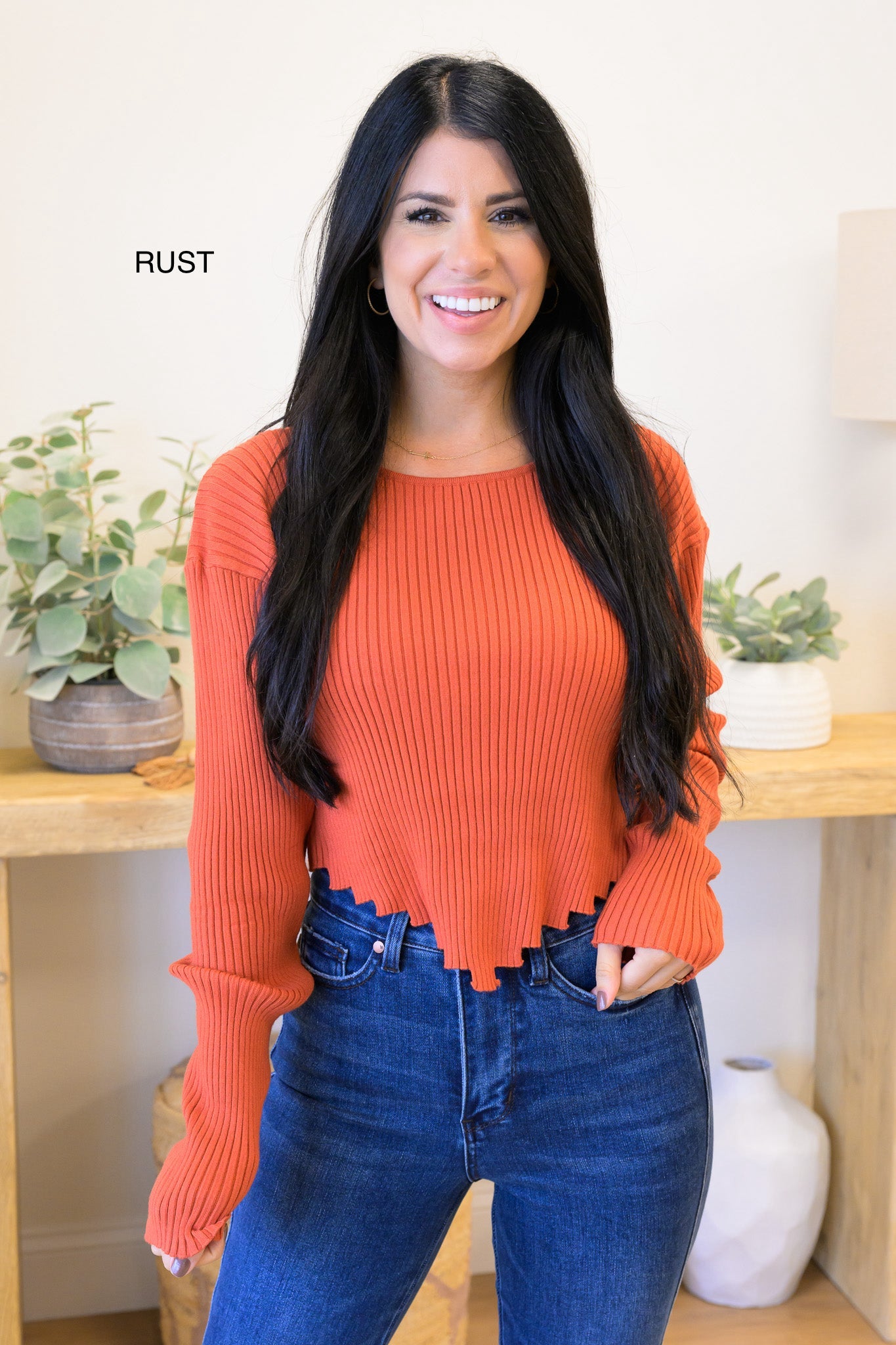 Leaps Of Faith Crop Sweater Top - 9 Colors!