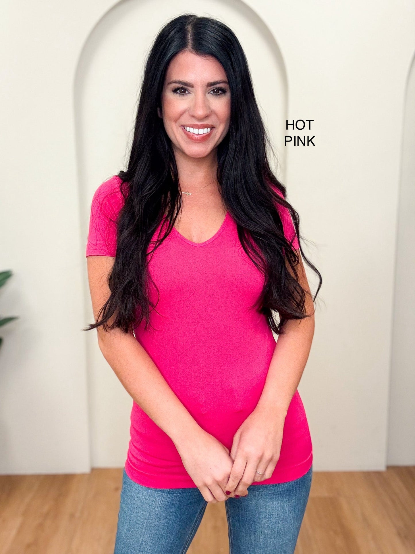 Everything To Me Seamless Short Sleeve Top - 14 Colors!