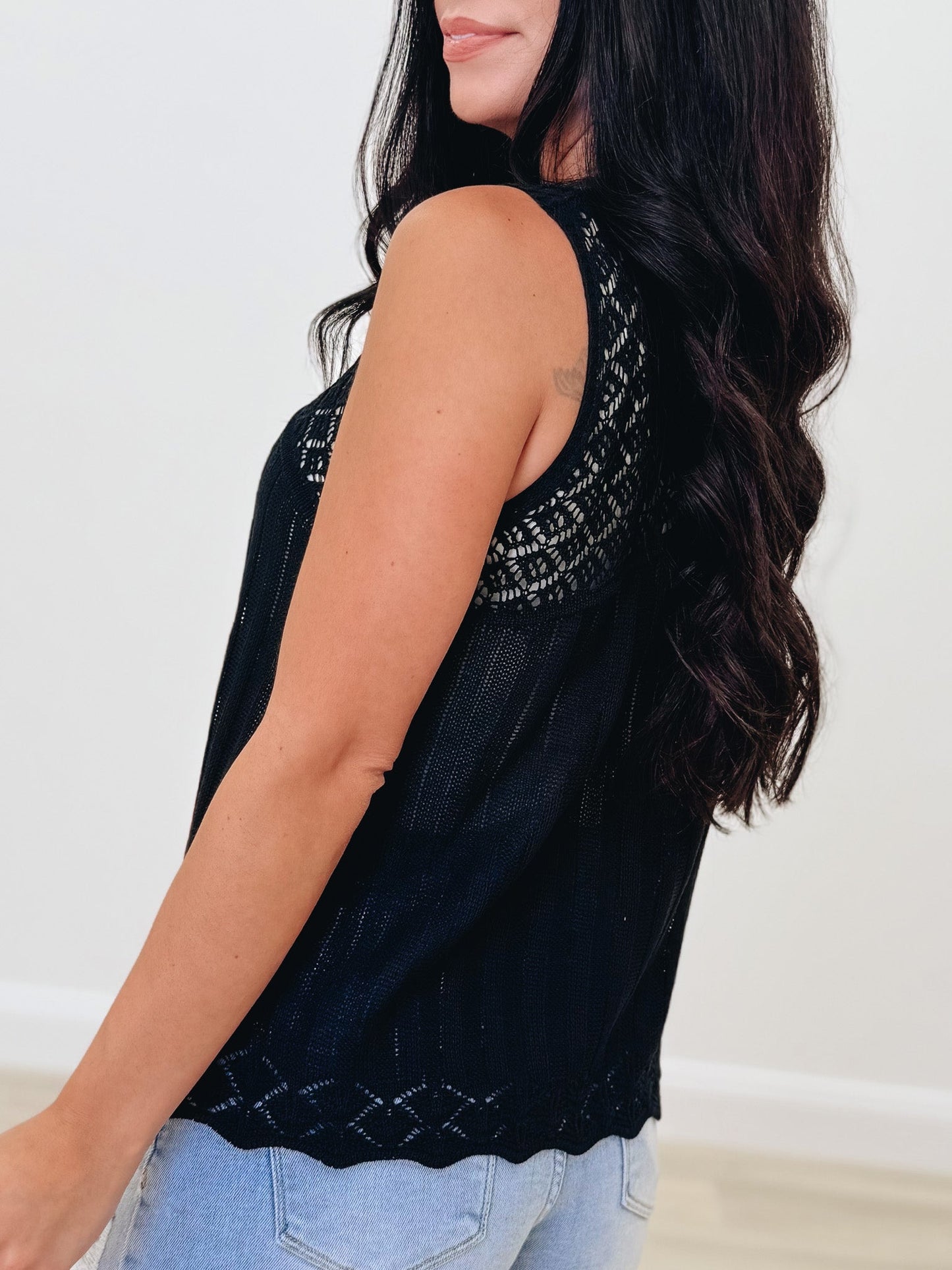 The Woven Whisper Top - 2 Colors!