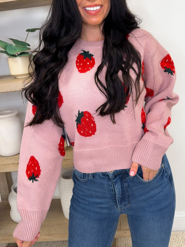Strawberry Shortcake Sweater