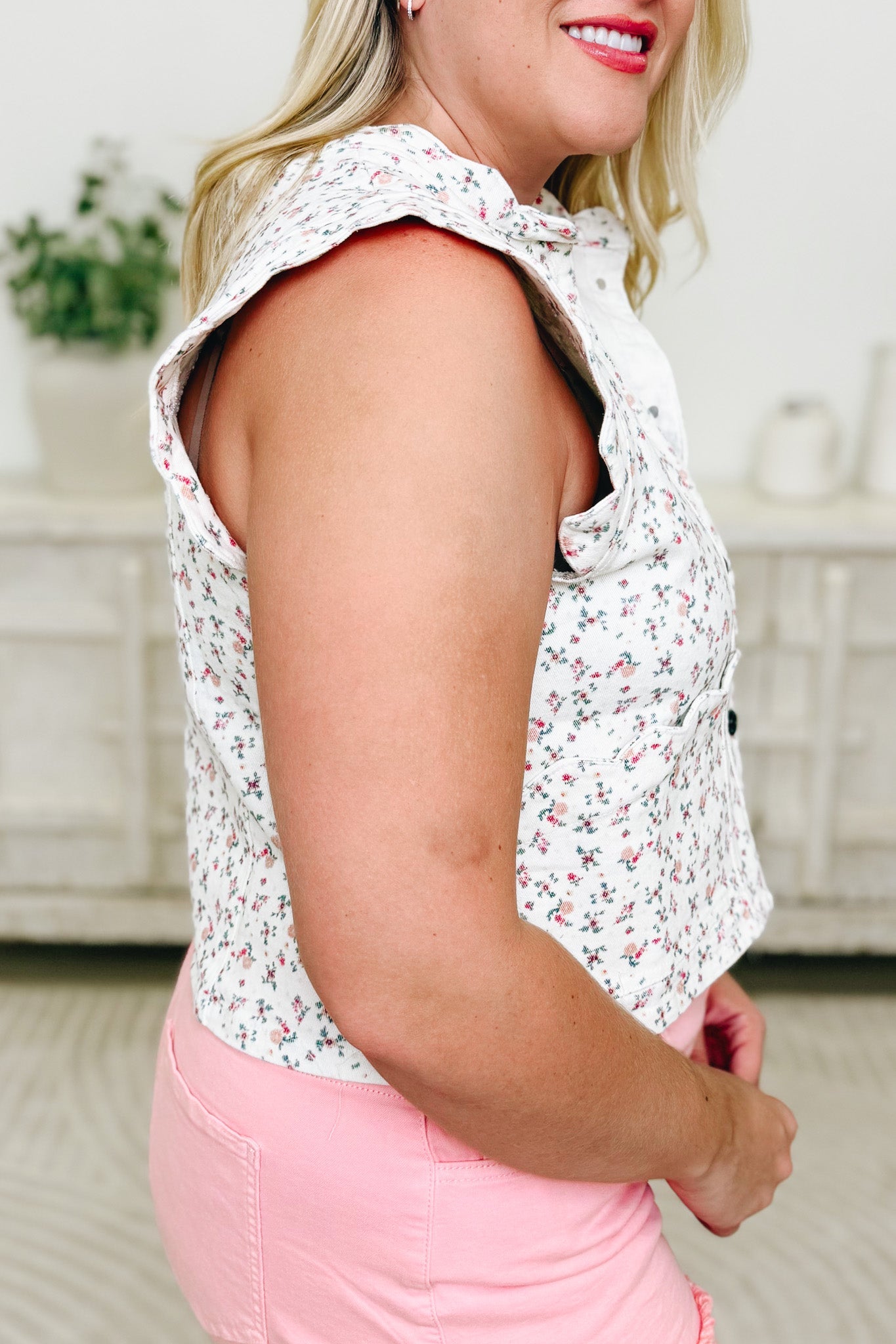 Gone With The Wind Floral Vest