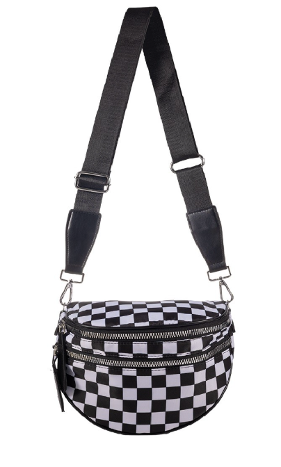 Roam Free Double Zip Sling Bum Bag - 4 Colors!
