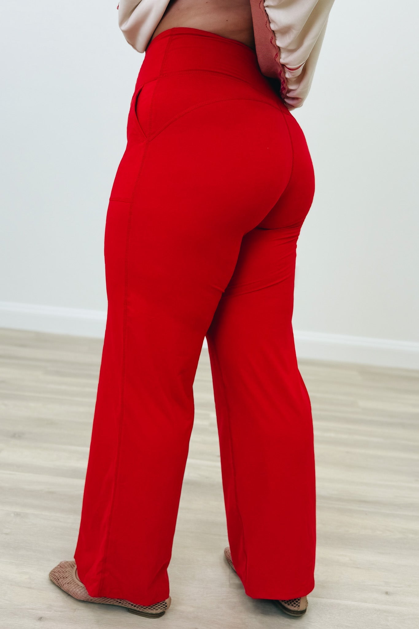 Confidence In Your Strut Pants - True Red