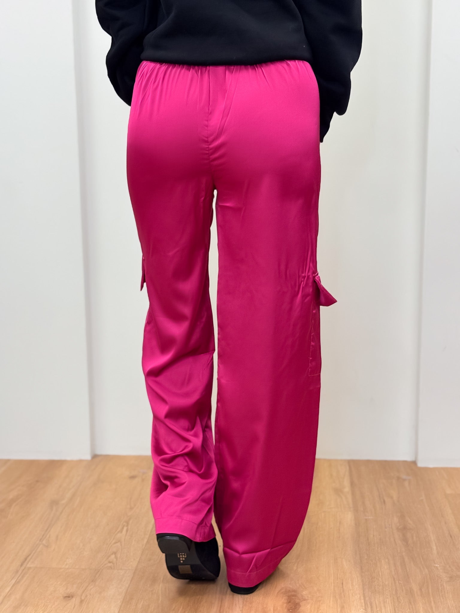 Hot Girl Adjustable Cargo Pants