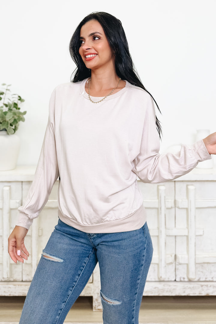 Back To Casual Top - 2 Colors!