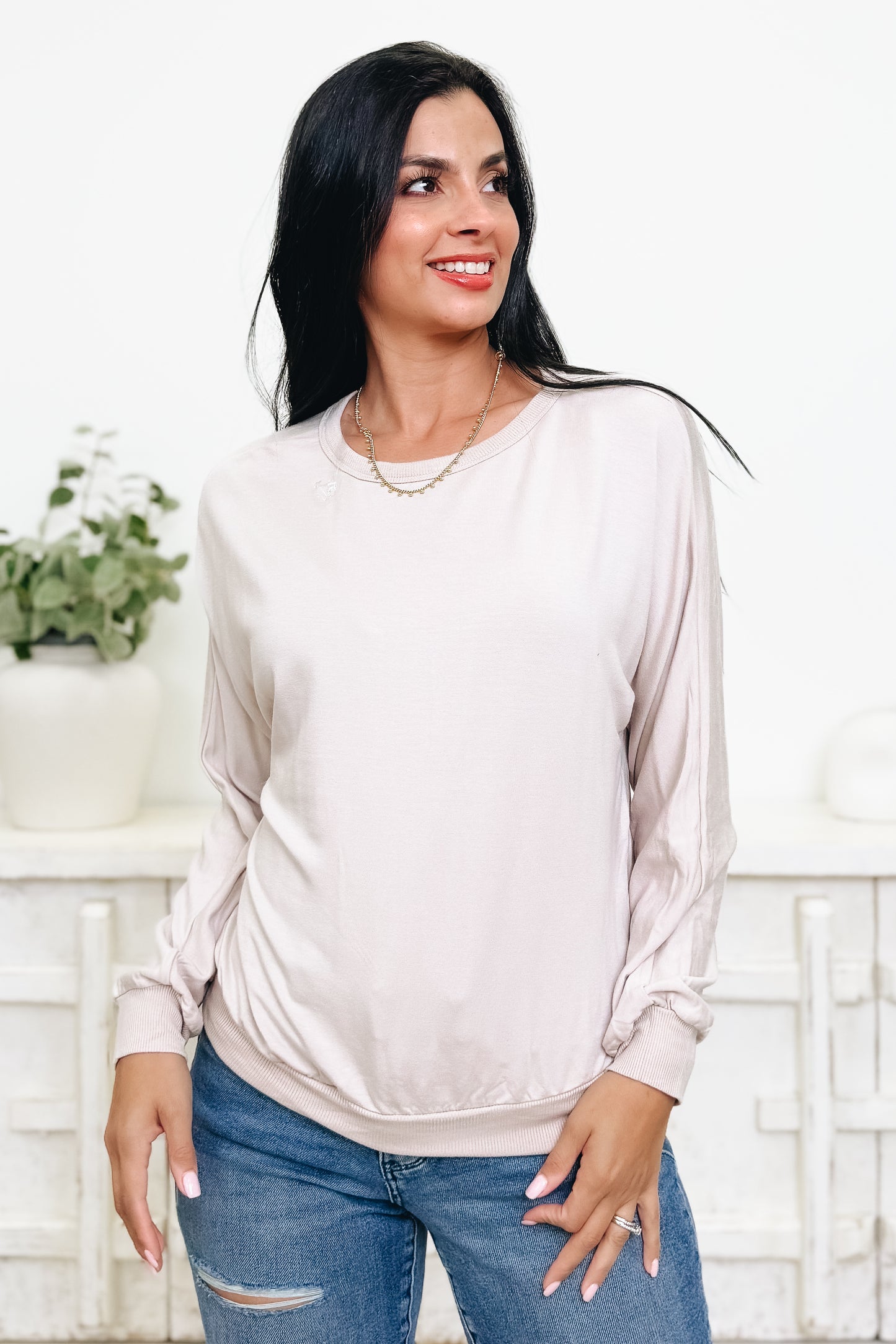 Back To Casual Top - 2 Colors!