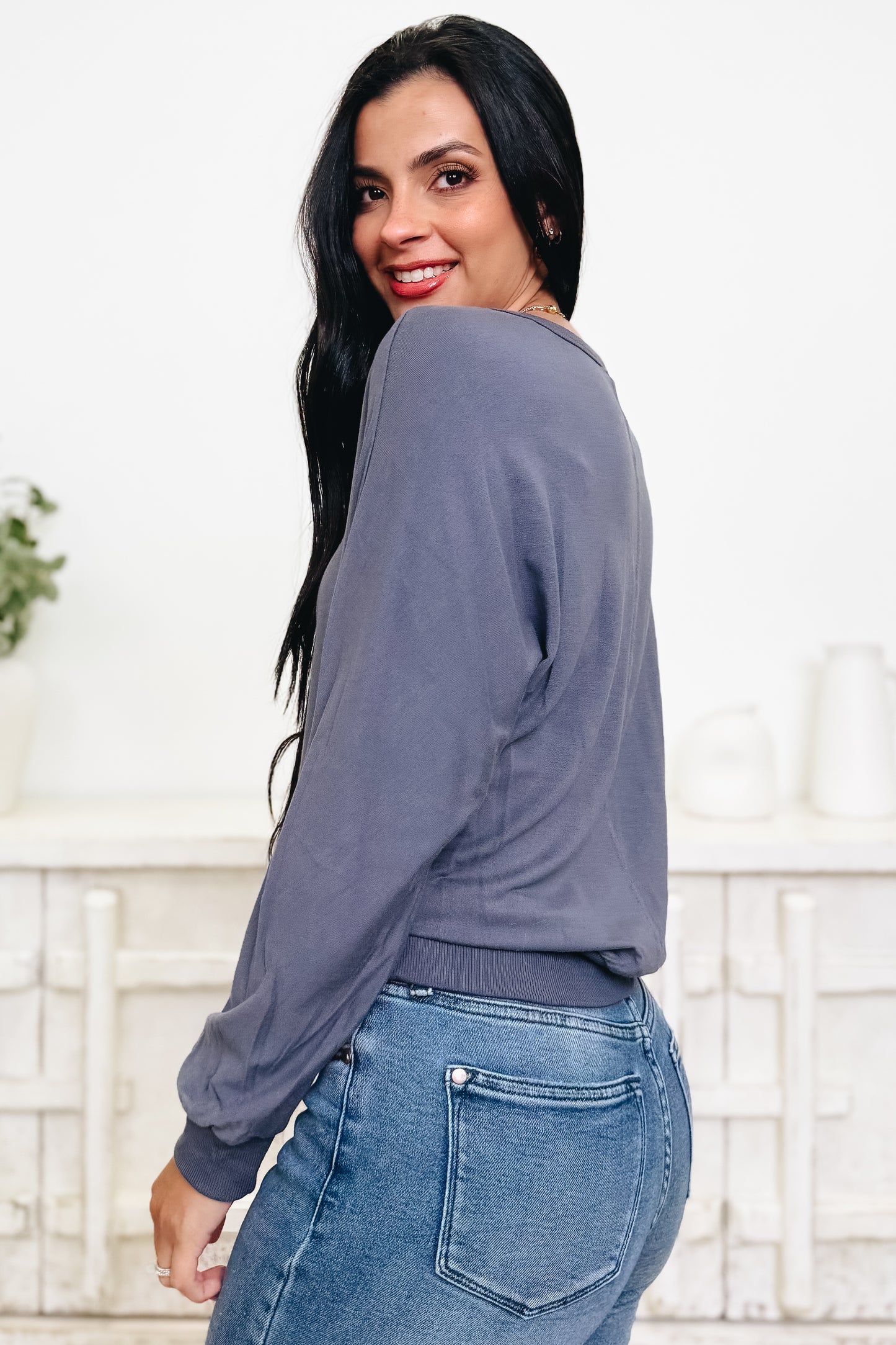 Back To Casual Top - 2 Colors!