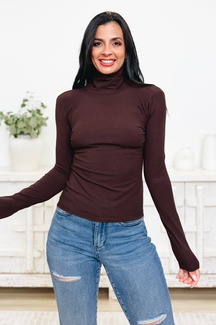 Cloud Nine Turtleneck Top - 4 Colors!