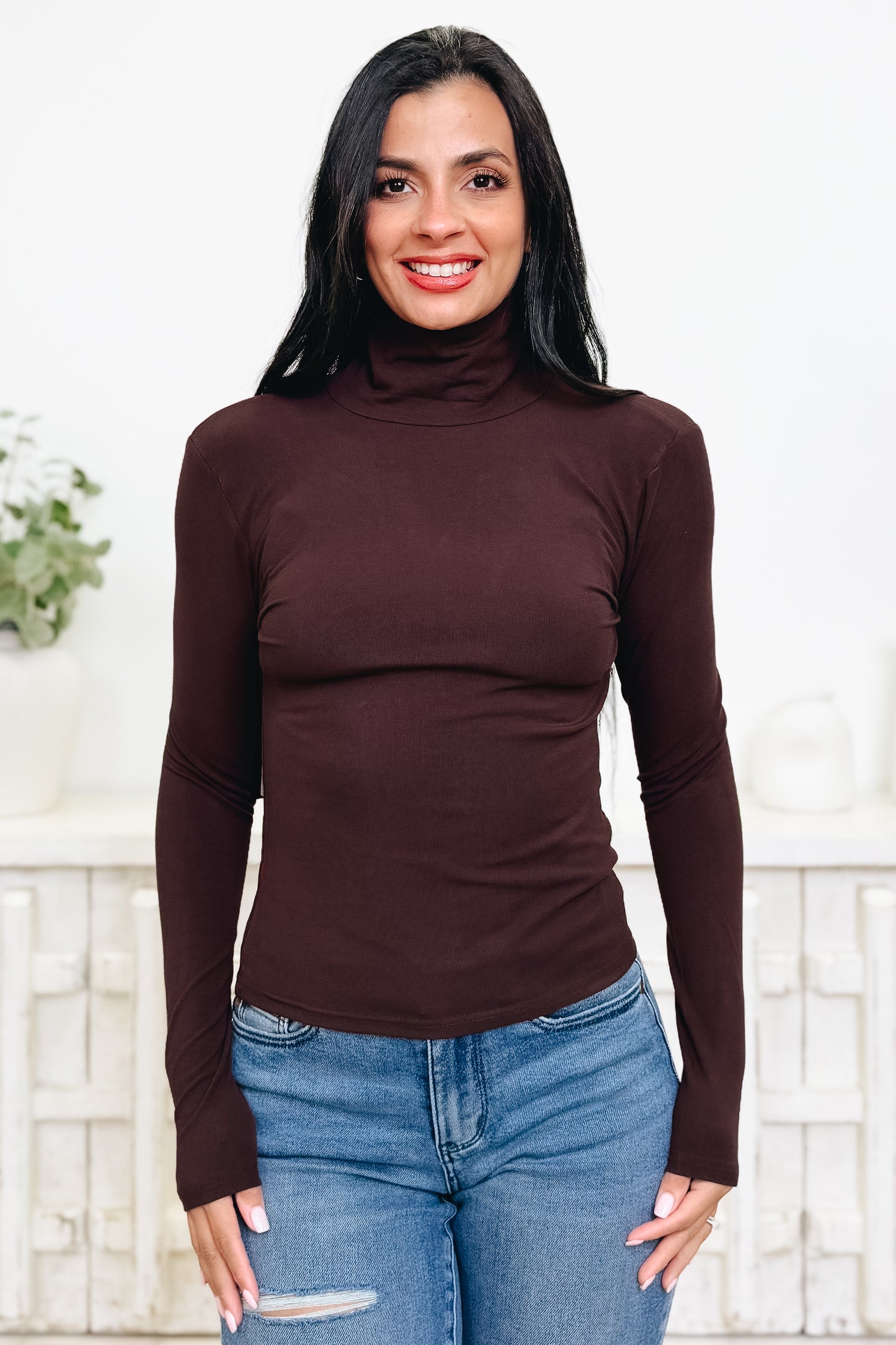 Cloud Nine Turtleneck Top - 4 Colors!