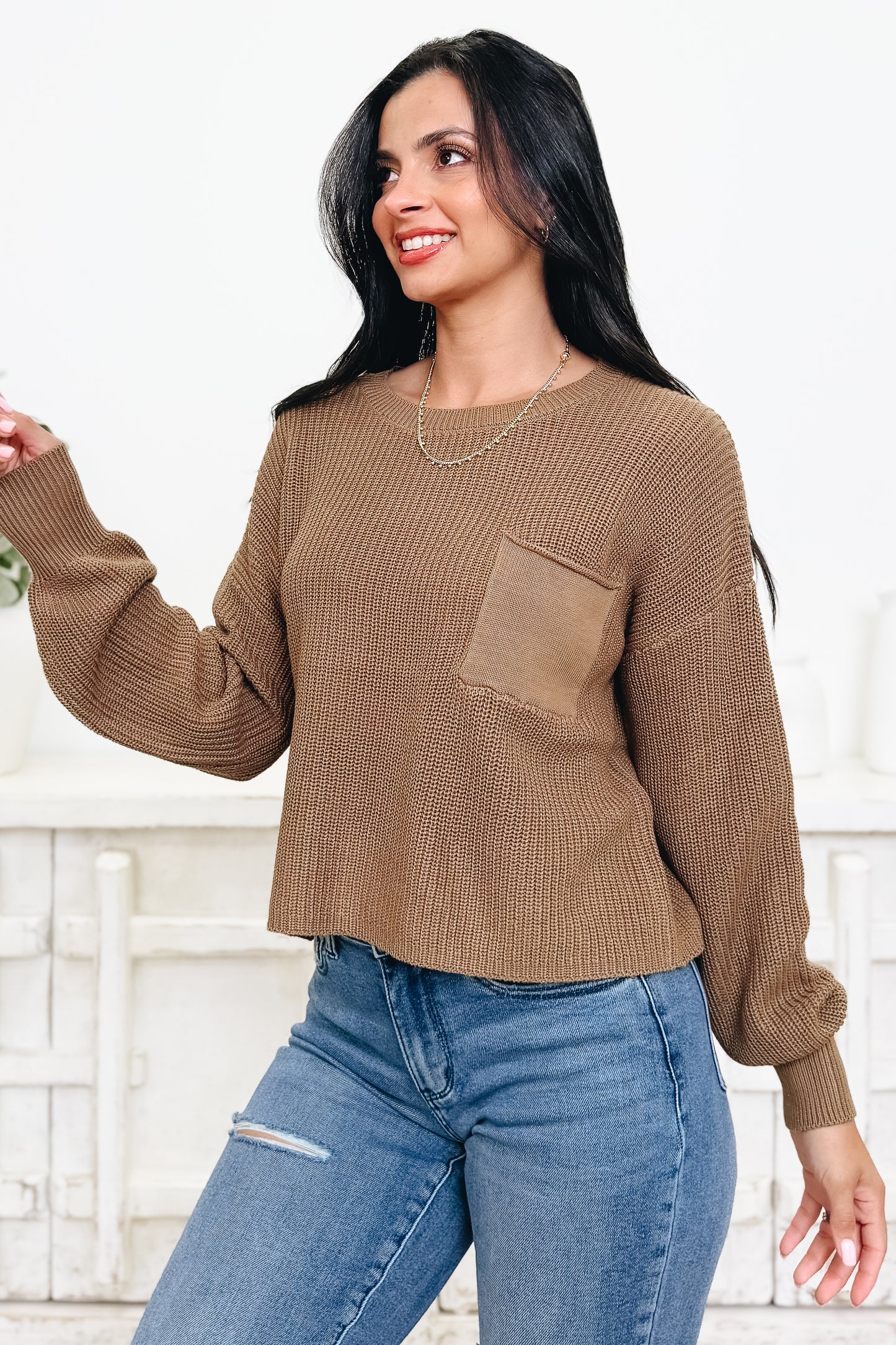 Down For A Good Time Sweater Top - 3 Colors!