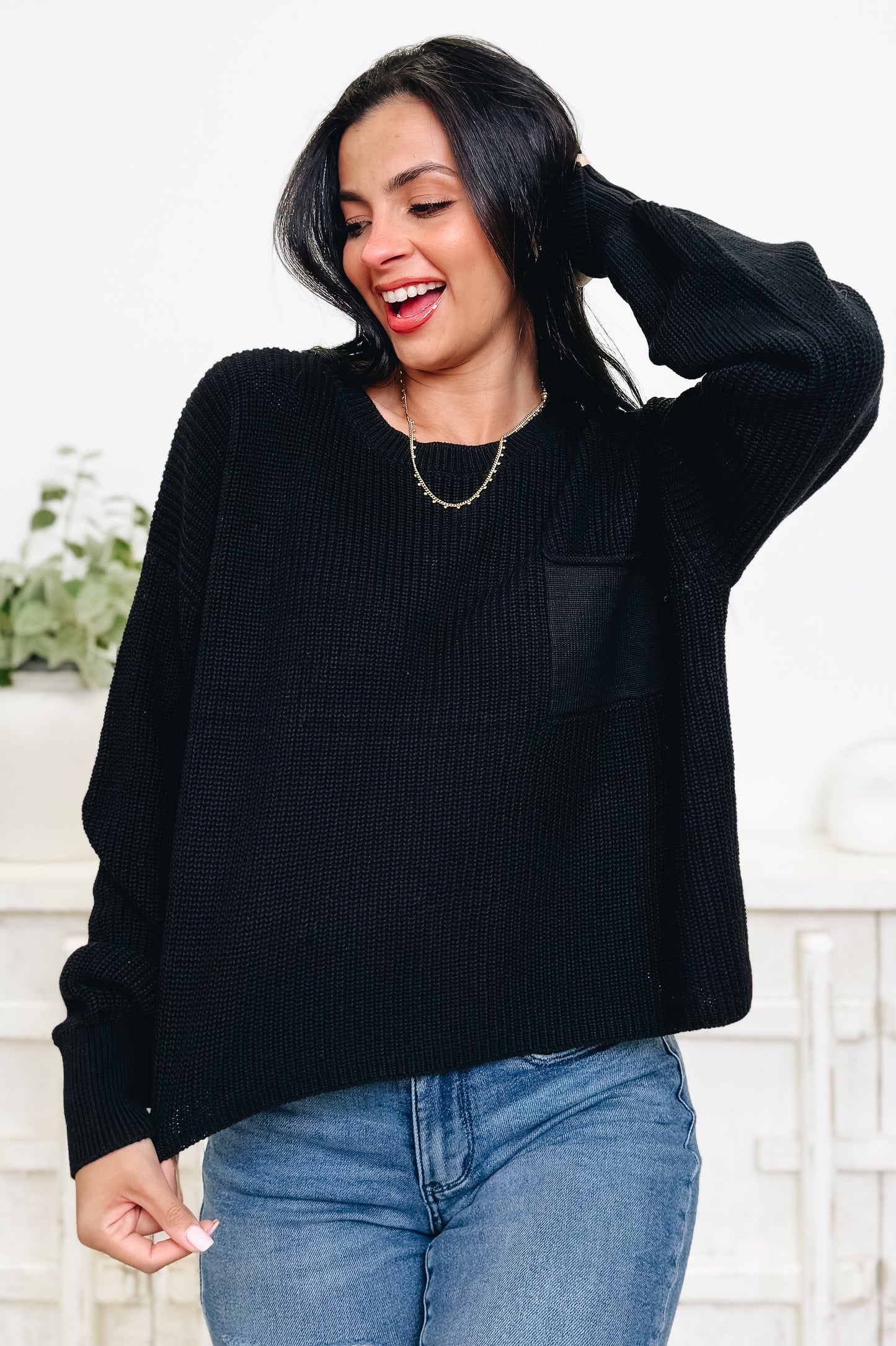 Down For A Good Time Sweater Top - 3 Colors!