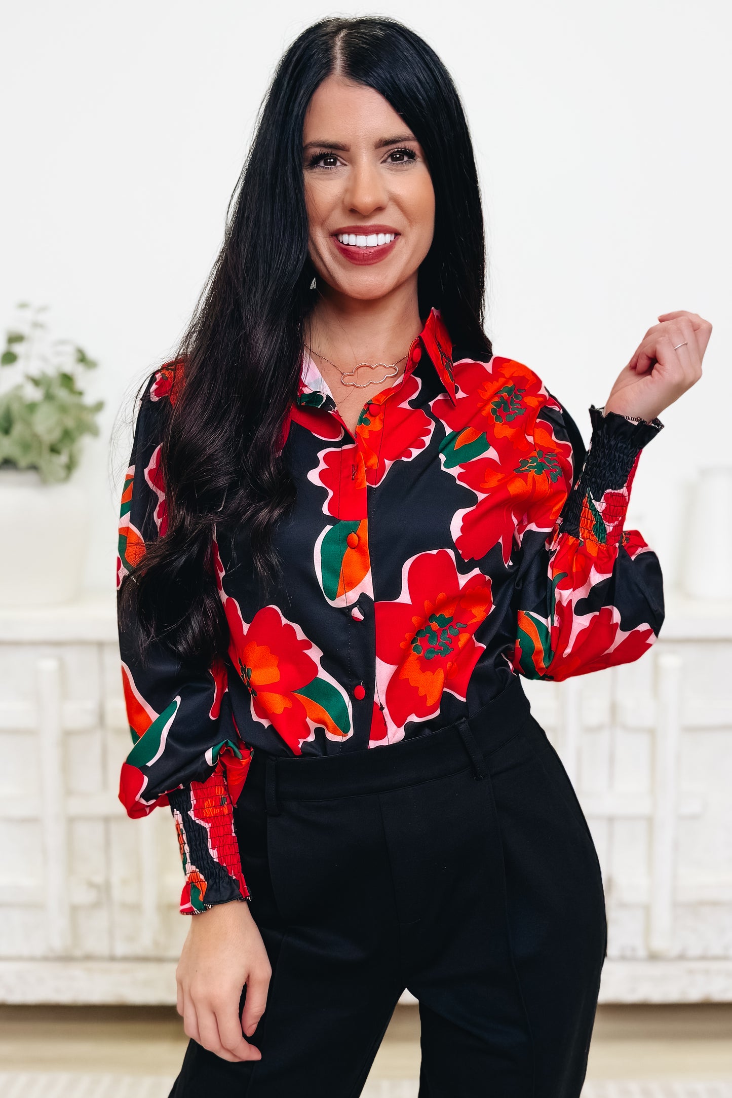 Big Love Floral Top - 2 Colors!