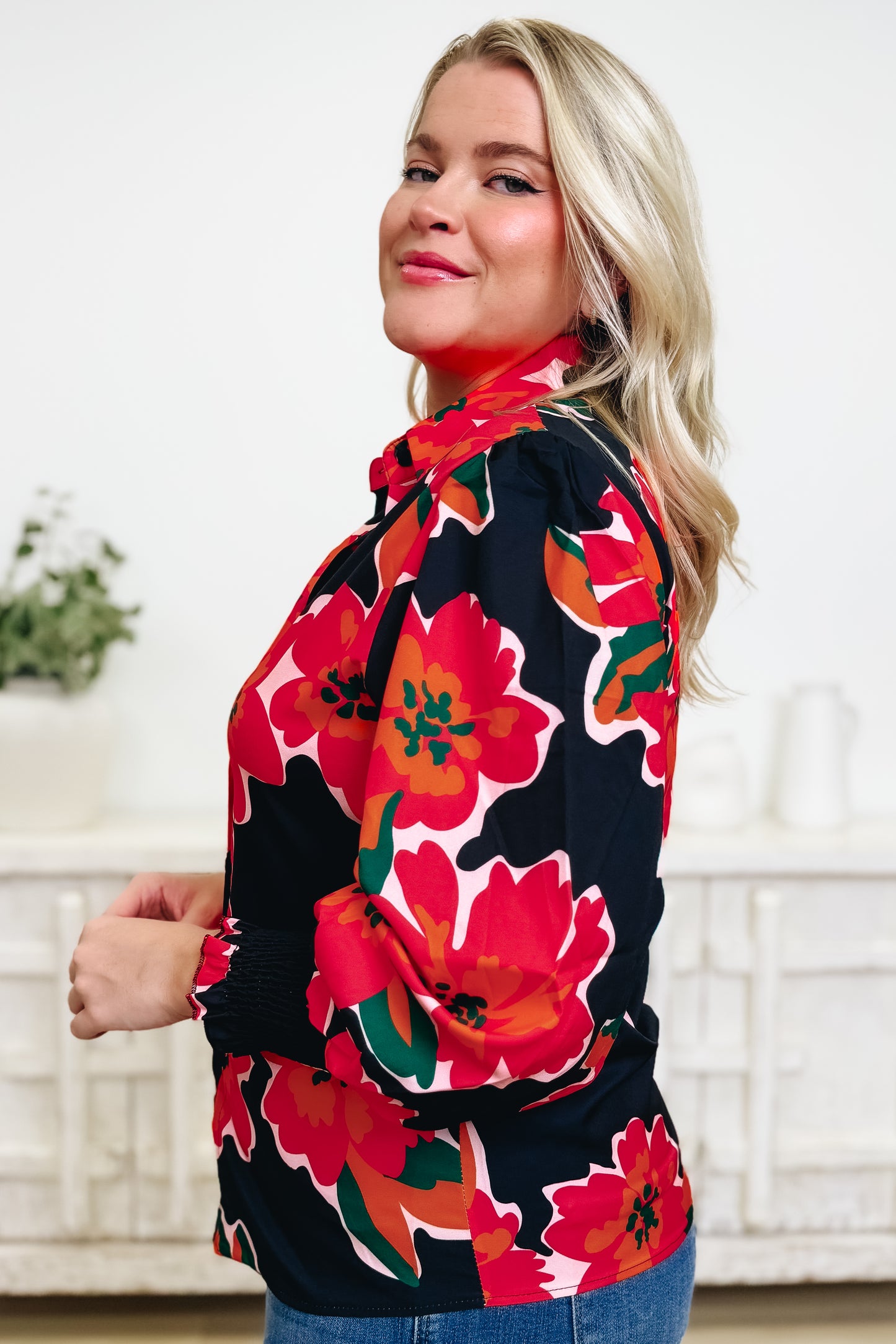 Big Love Floral Top - 4 Colors!