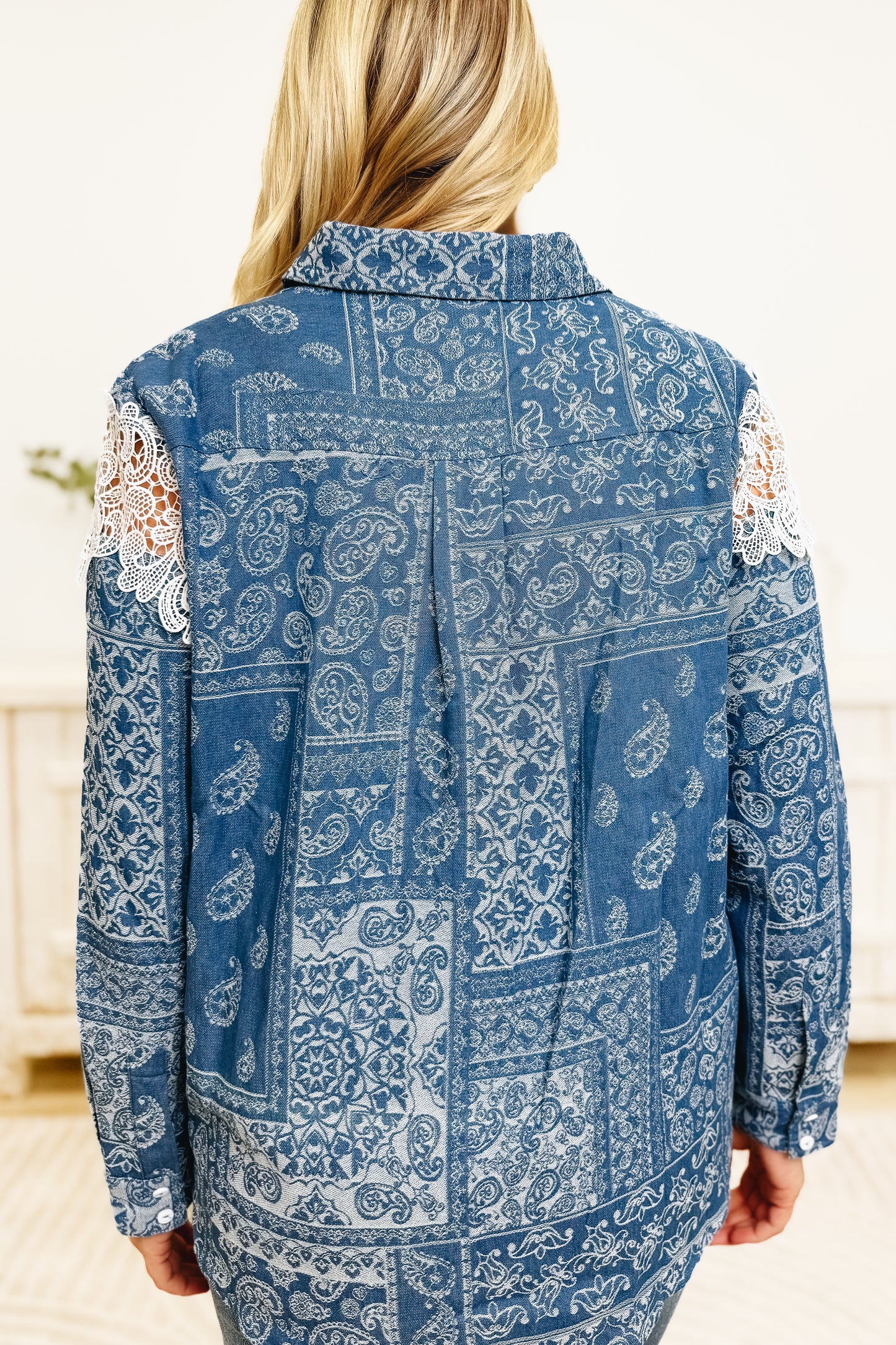 As You See It Button Down Top
