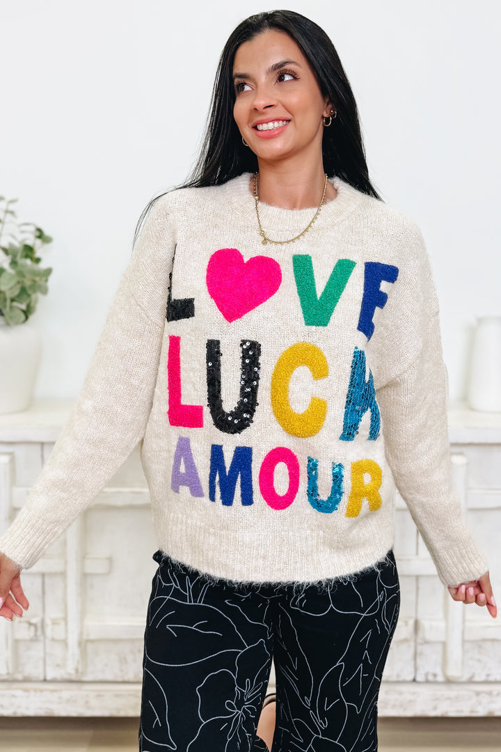 Love Luck Amour Sweater