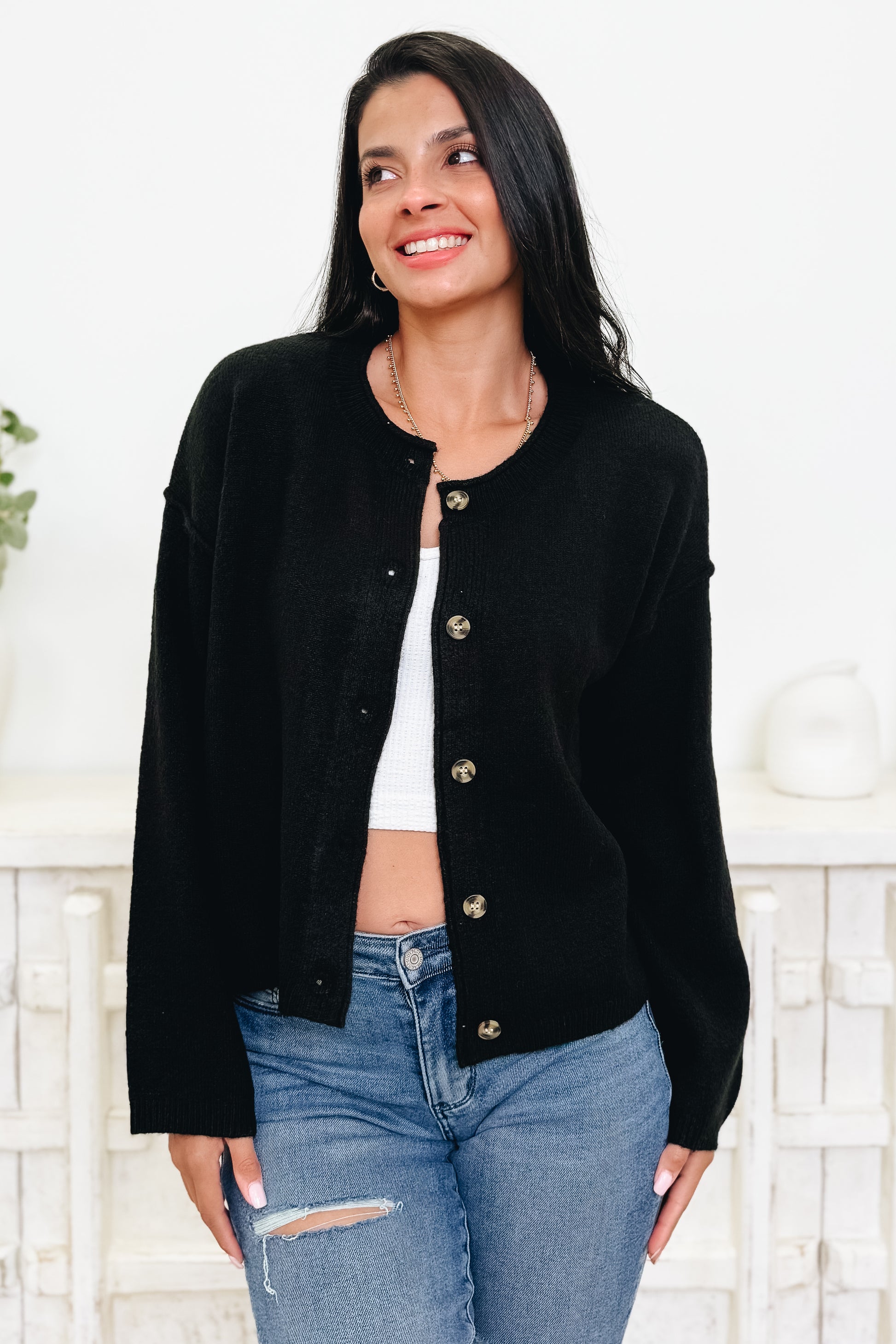 The Snuggle Is Real Sweater Cardigan - 3 Colors!