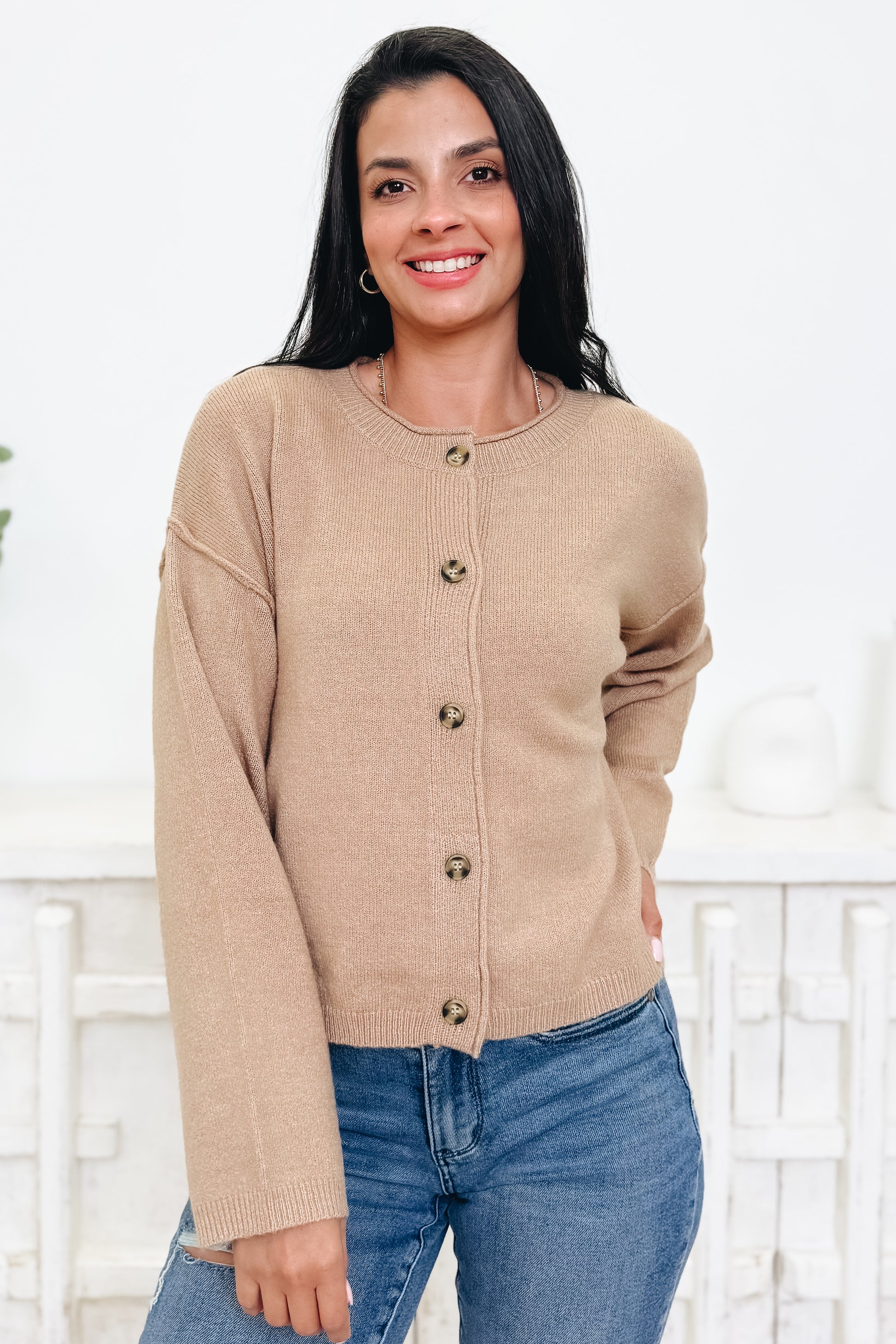 The Snuggle Is Real Sweater Cardigan - 3 Colors!