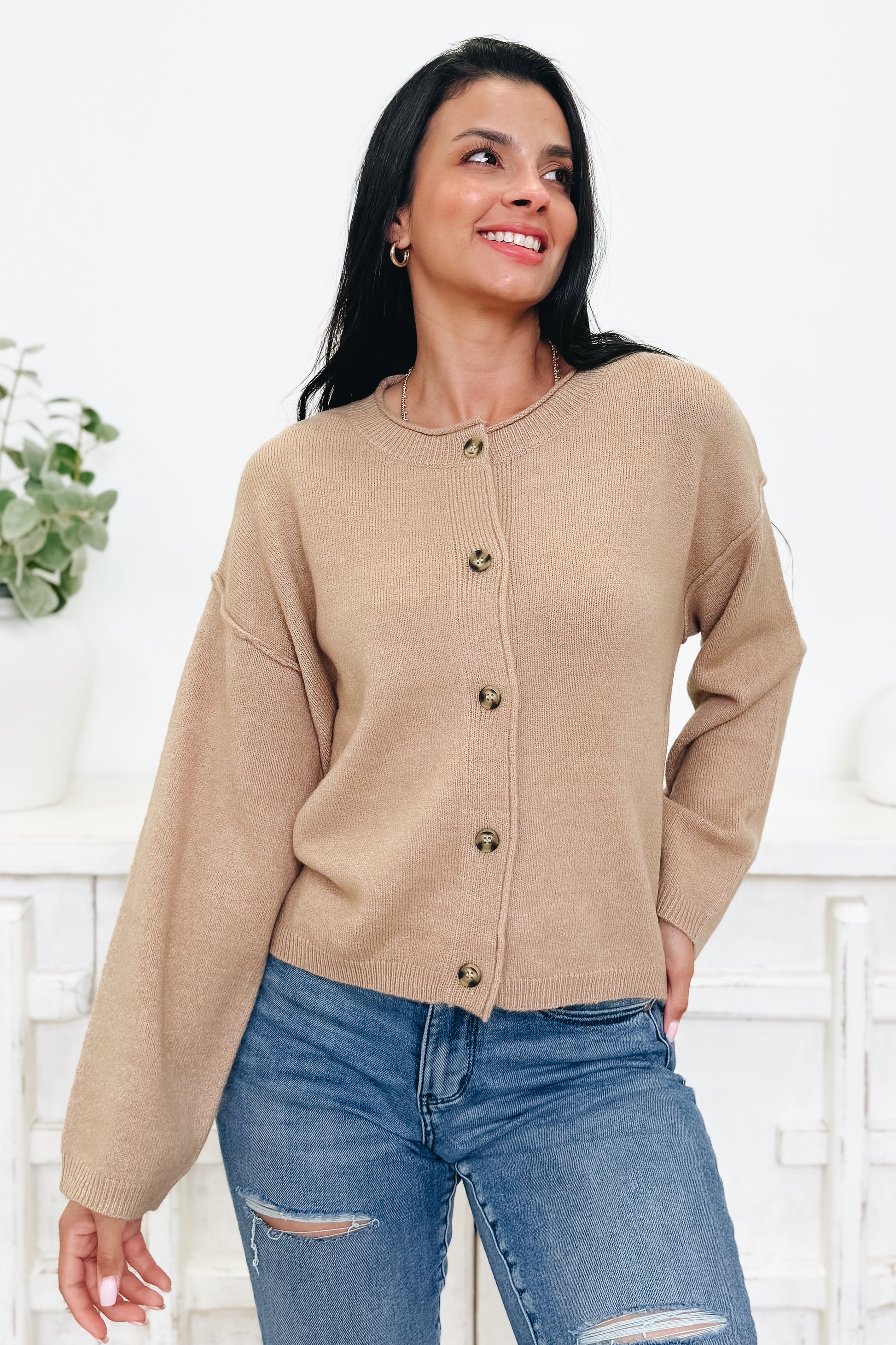 The Snuggle Is Real Sweater Cardigan - 3 Colors!
