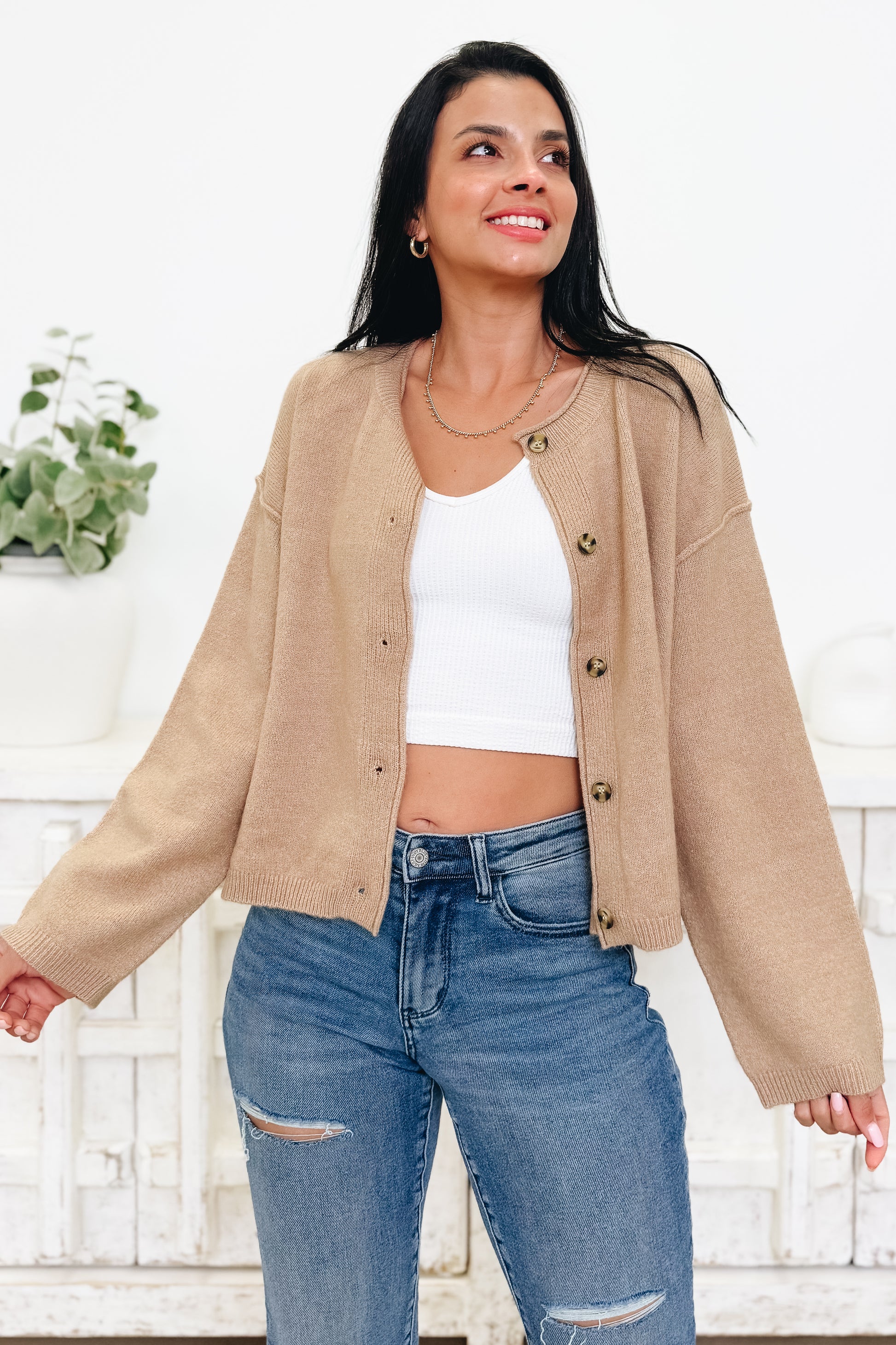 The Snuggle Is Real Sweater Cardigan - 3 Colors!