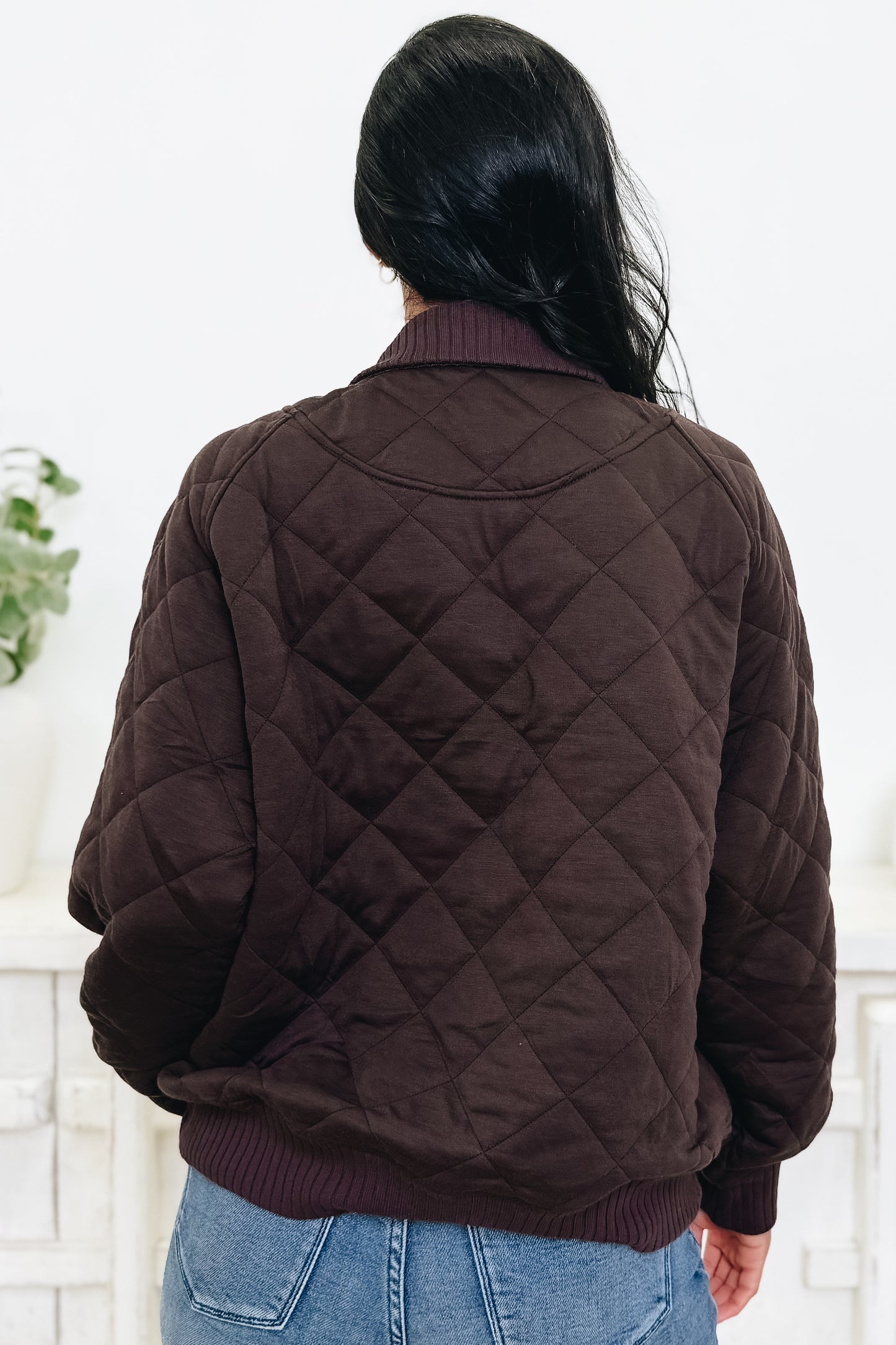 The Quicker Quilted Snap Pullover - 4 Colors!